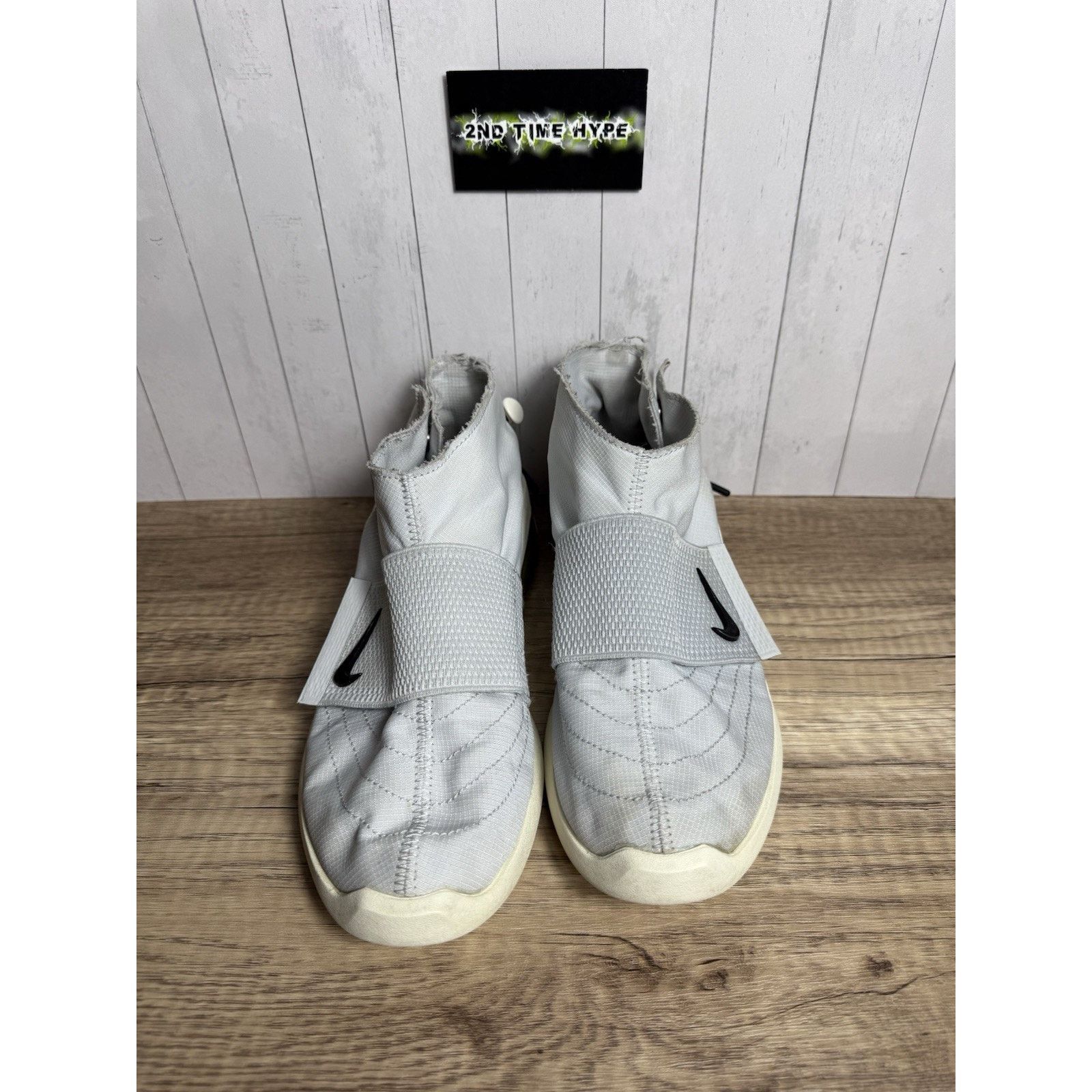 Nike Nike Air Fear Of God Moccasin -Pure Platinum Men’s Size 6.5 Size US 6.5 / EU 39-40 - 4 Thumbnail