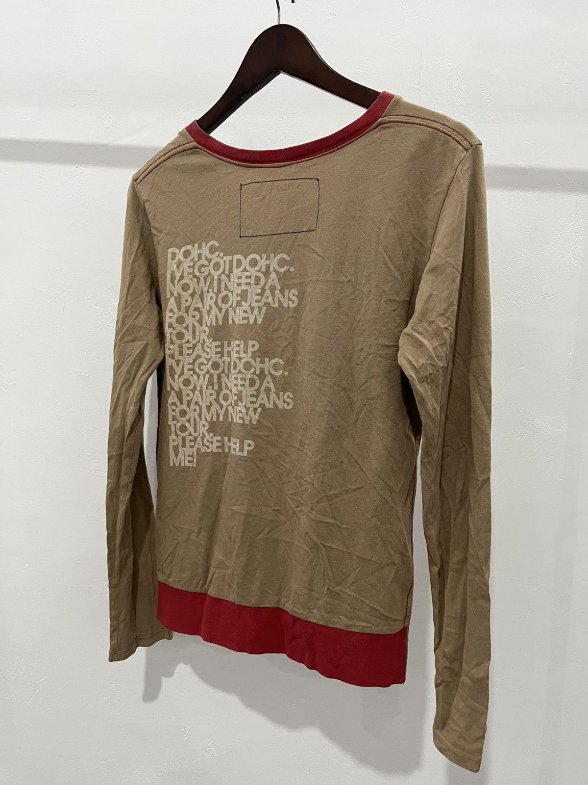 Hysteric Glamour DOHC poem long sleeve Size US S / EU 44-46 / 1 - 1 Thumbnail