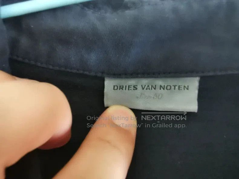 Dries Van Noten Dries Van Noten Distressed Jacket. Size US XS / EU 42 / 0 - 2 Thumbnail
