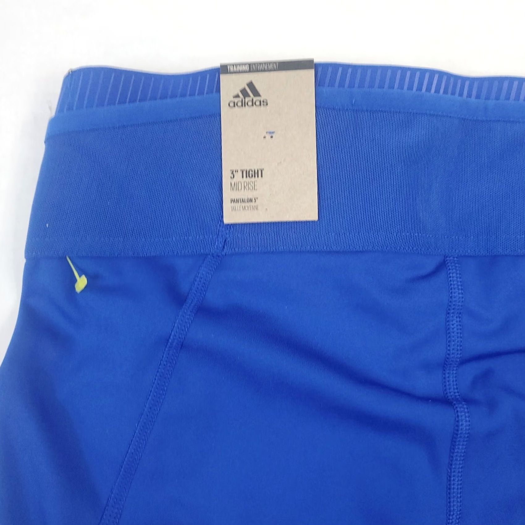 Adidas Adidas Primegreen Aeroready Techfit Mid Rise Volleyball Short S Blue Women Athletic Shorts Size 32" / US 10 / IT 46 - 7 Thumbnail