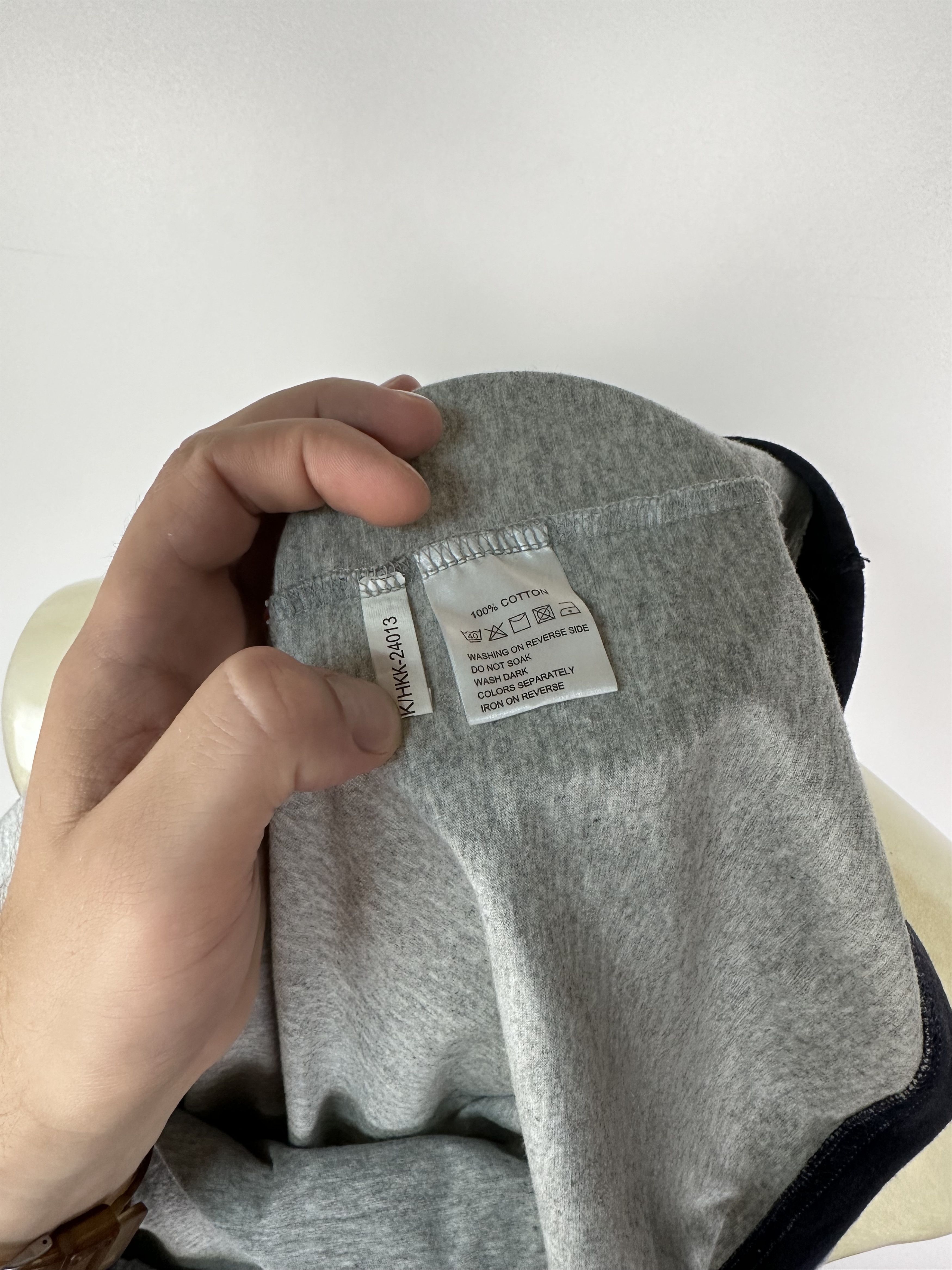 Vintage × Yves Saint Laurent Yves Saint Laurent T Shirt Logo Gray Blue Size L Mens Size US L / EU 52-54 / 3 - 10 Thumbnail