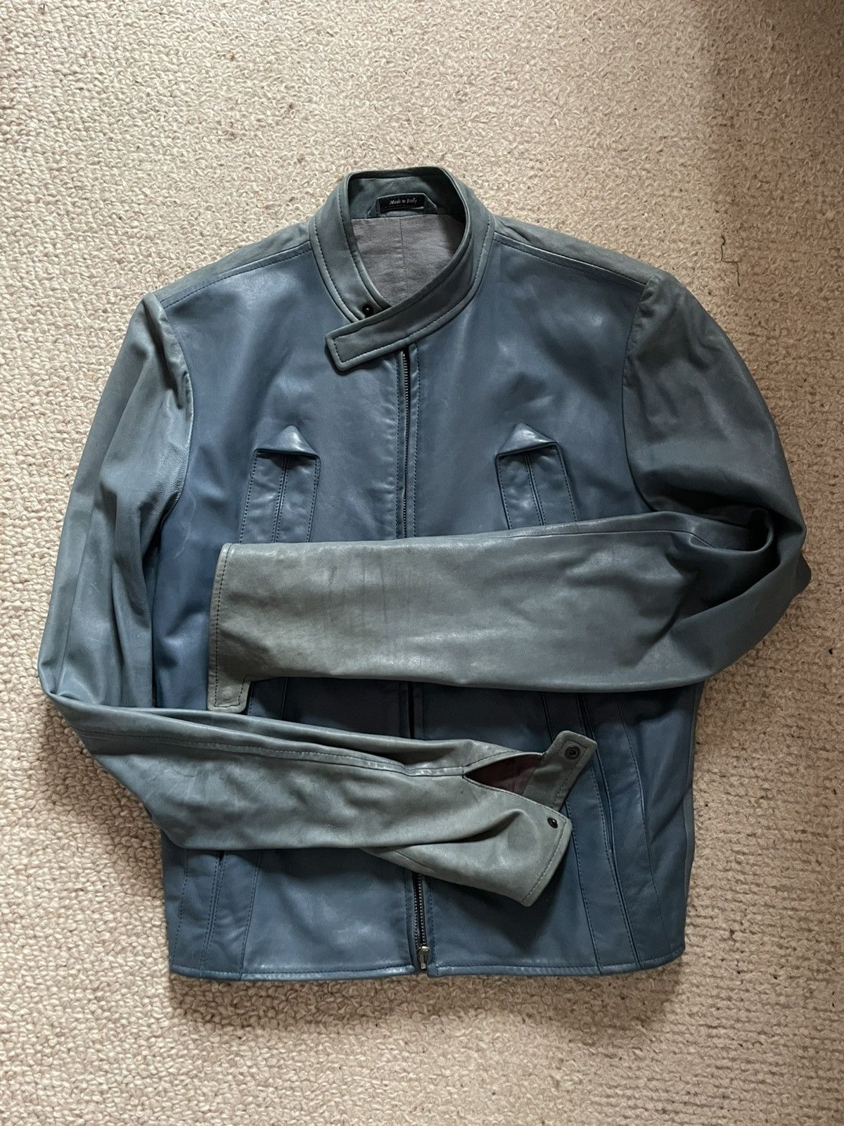 Maison Margiela Unique piece never produced / Exclusive leather jacket Size US M / EU 48-50 / 2 - 4 Thumbnail