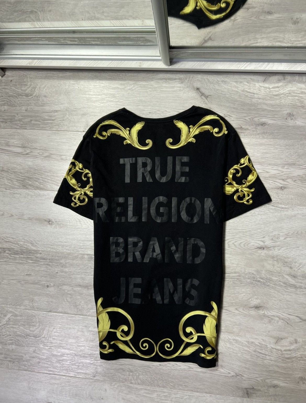 True Religion True Religion Street Tapestry SS Crew Neck Big Logo Tee Size US L / EU 52-54 / 3 - 1 Thumbnail