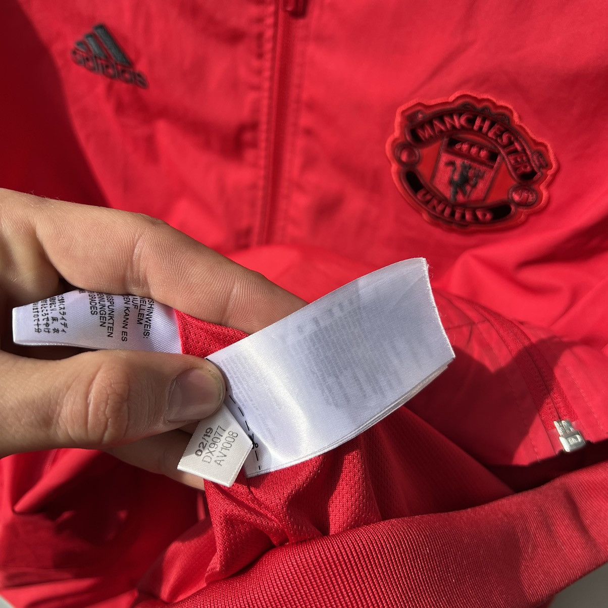 Adidas Adidas Manchester United jacket Size US L / EU 52-54 / 3 - 5 Thumbnail