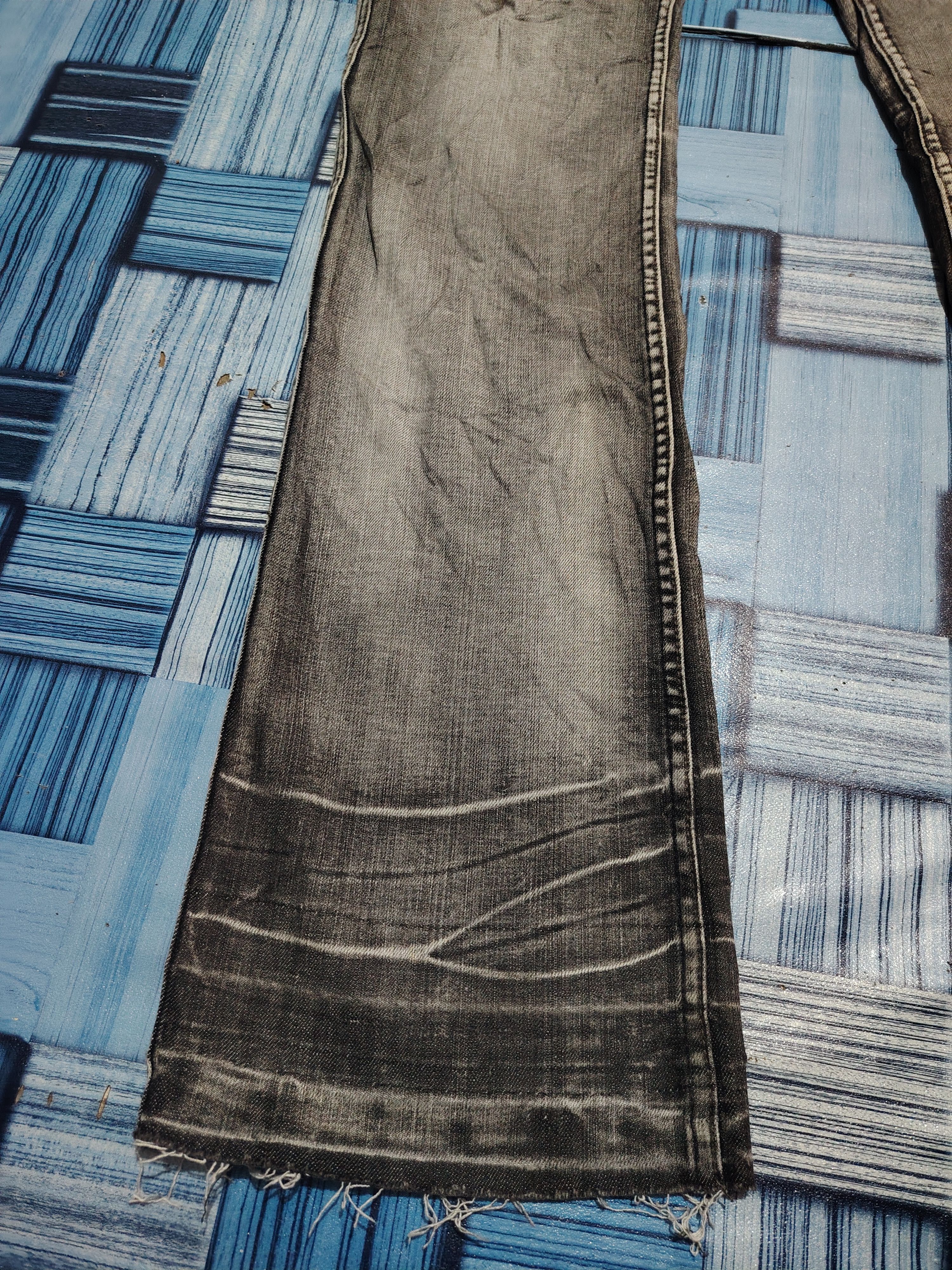 If Six Was Nine Nicole Club Double Waist NCFM Distressed jeans Flared Jeans Size US 33 - 11 Thumbnail