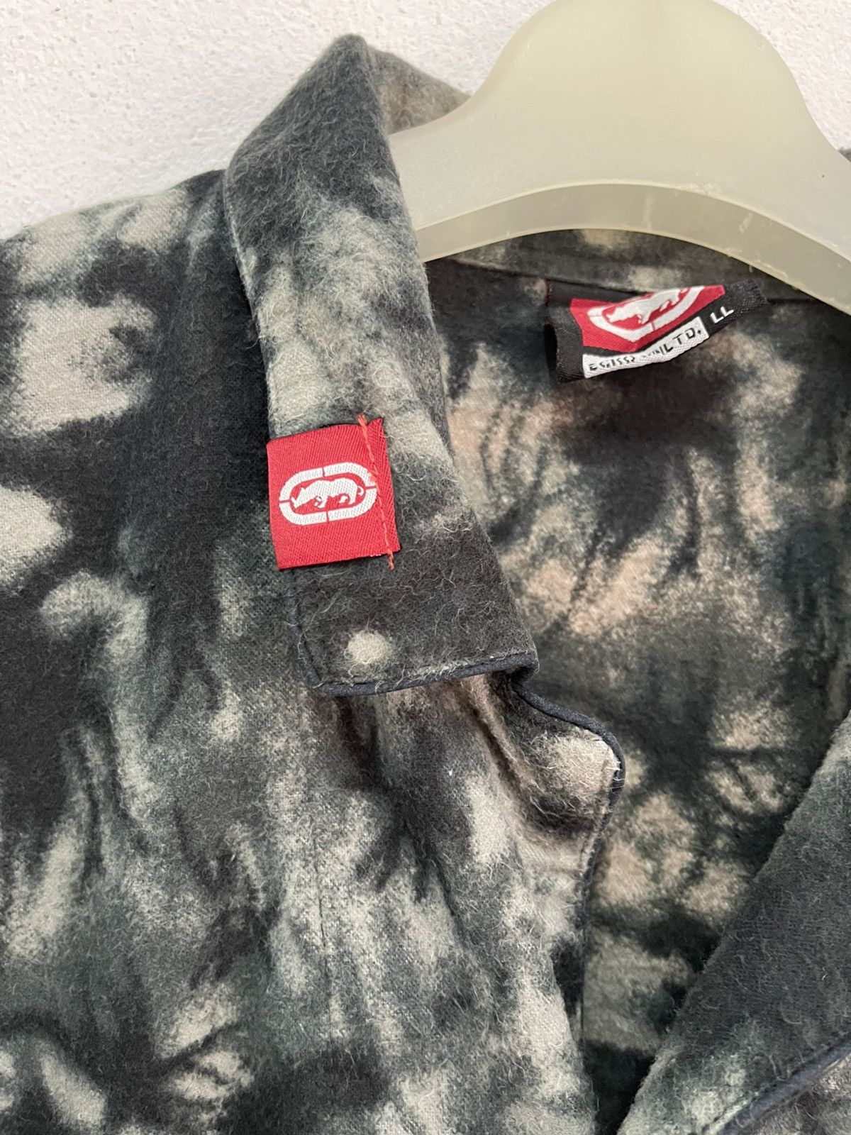 Ecko Unltd. × Vintage Ecko Unltd button shirt up rare📸 Size US L / EU 52-54 / 3 - 4 Thumbnail