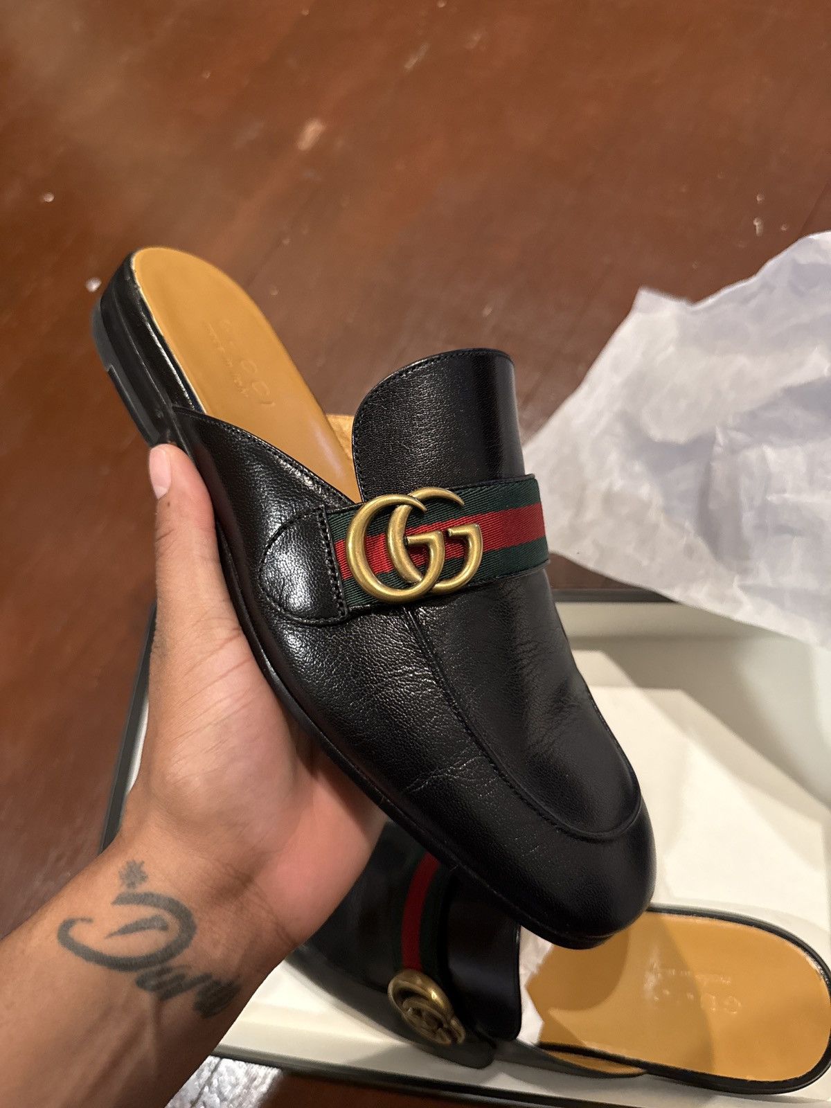 Gucci Gucci Dress Slippers Size US 8 / EU 41 - 3 Thumbnail