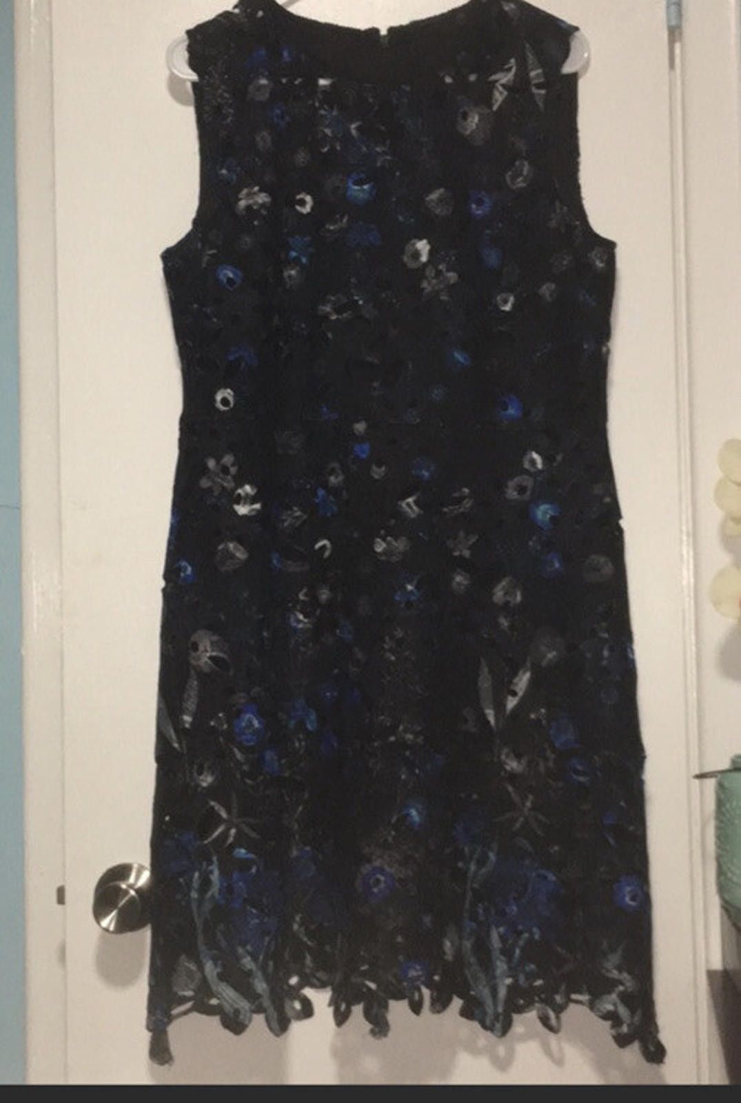 Elie Tahari Elie Tahari Lace Printed Dress Sz 16 $498 Size XXL / US 16-18 / IT 52-54 - 3 Thumbnail