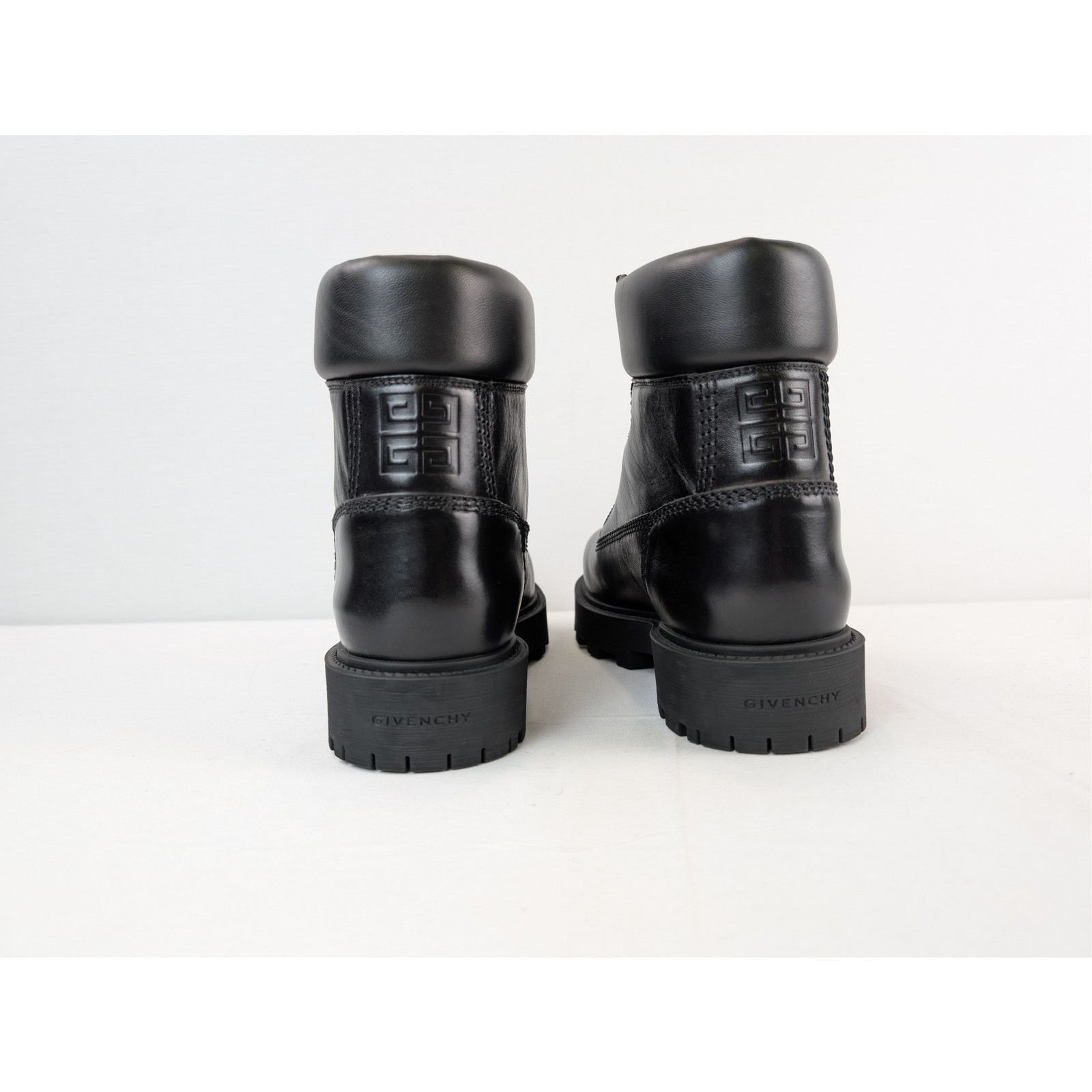 Givenchy o1rshd1 Show Lace-Up Boots in Black Size US 9 / EU 42 - 11 Thumbnail