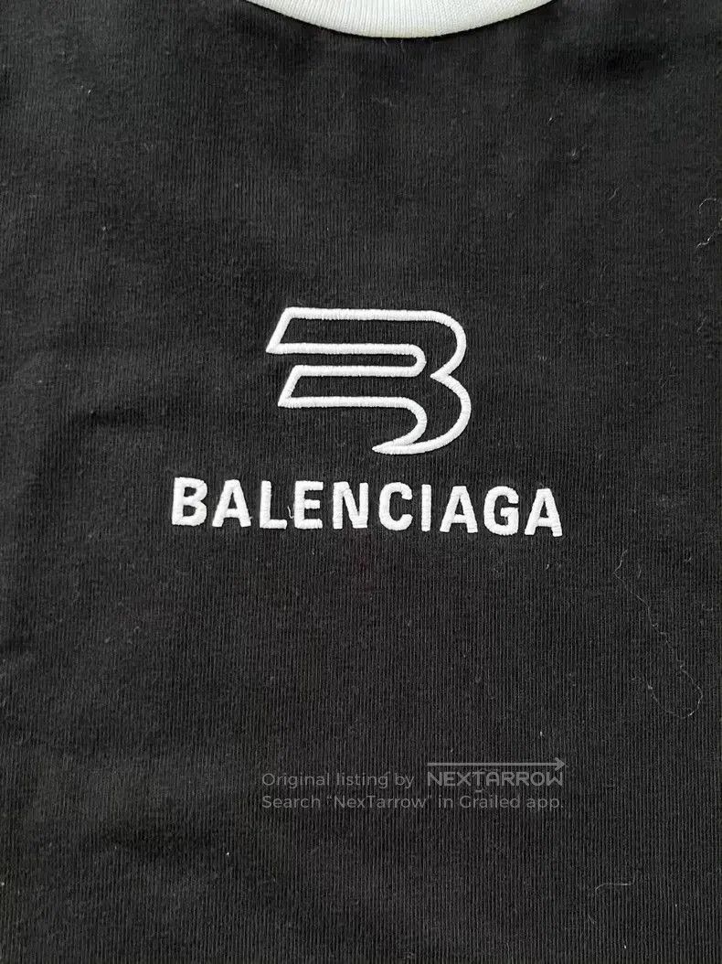 Balenciaga Balenciaga Logo Print Casual Short Sleeve T-Shirt. Size US XS / EU 42 / 0 - 3 Thumbnail