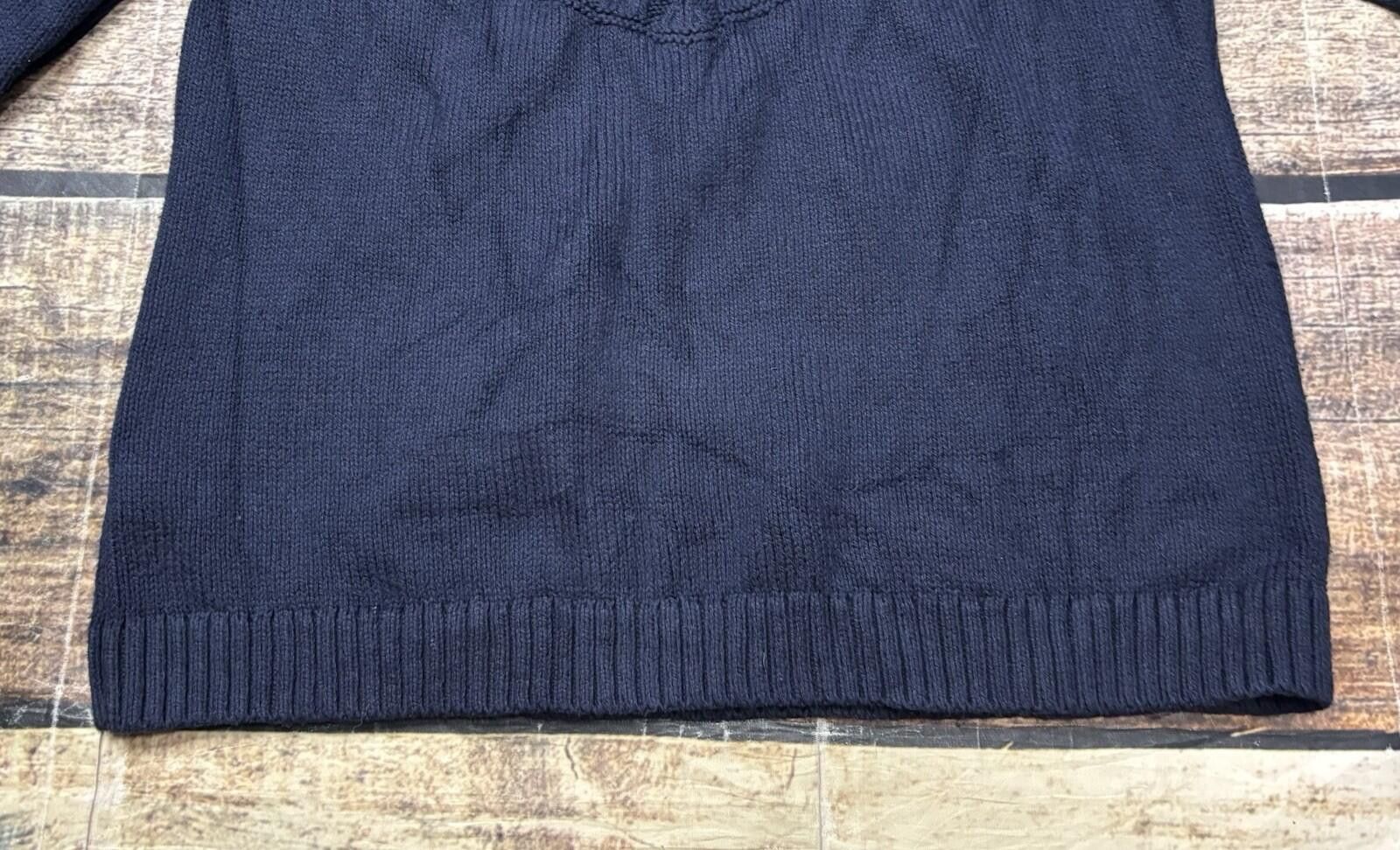 Other Talbots Sweater Womens M Cotton Silk Bobble Stitch Cable Size M / US 6-8 / IT 42-44 - 7 Thumbnail