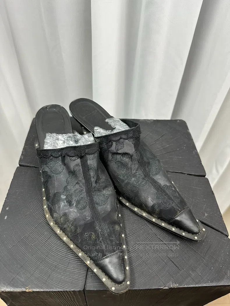 Undercover Undercover size M Lace studded pointed high heels Size US 6.5 / IT 36.5 - 3 Thumbnail
