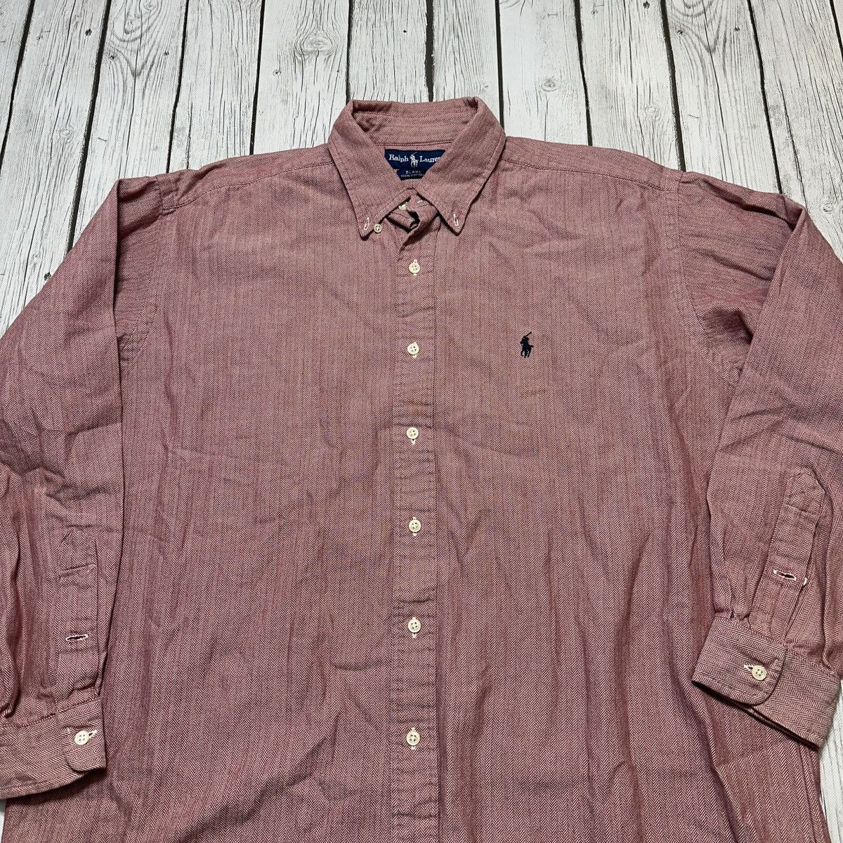 Ralph Lauren × Vintage Vintage Ralph Lauren Blake shirt Size US L / EU 52-54 / 3 - 3 Thumbnail