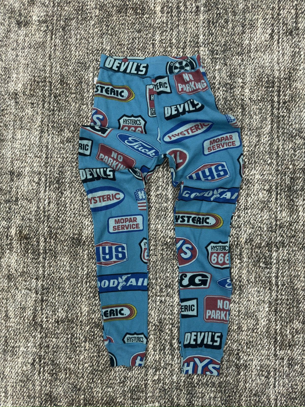 Hysteric Glamour × If Six Was Nine Hysteric Glamour Full Printed Strechable Legging Sweatpants Size 30" / US 8 / IT 44 - 2 Thumbnail