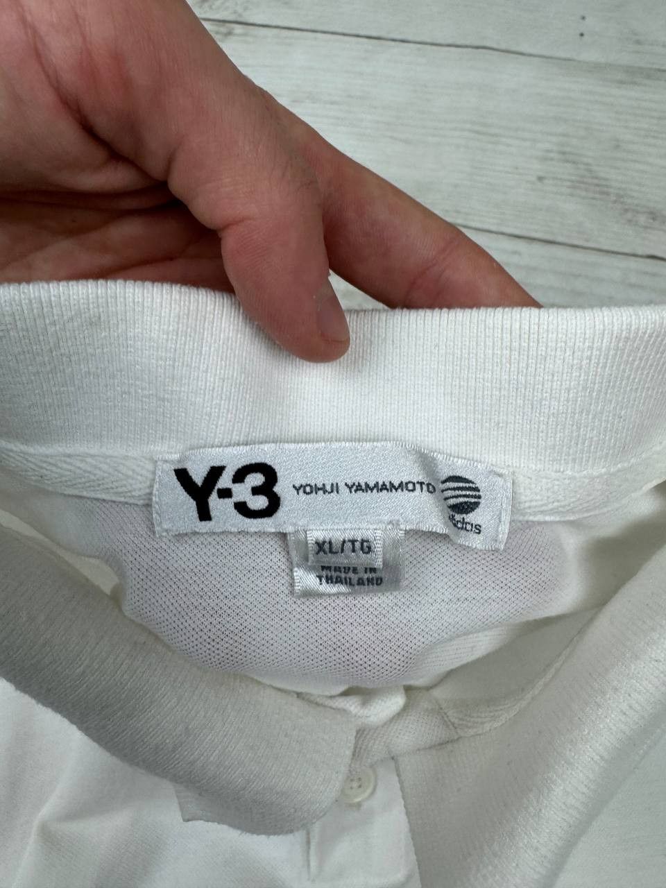 Adidas × Y-3 Adidas Y-3 Yohji Yamamoto Polo Shirt Size US XL / EU 56 / 4 - 7 Thumbnail