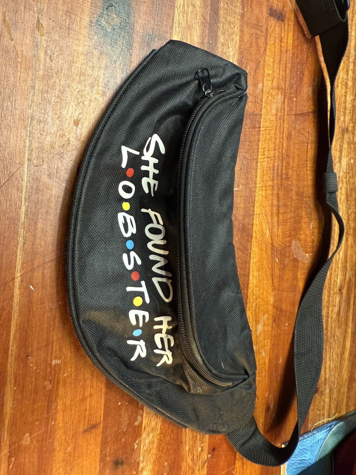 Other “She Found Her Lobster” Black Fanny Pack – Friends TV Show Size ONE SIZE - 1 Thumbnail