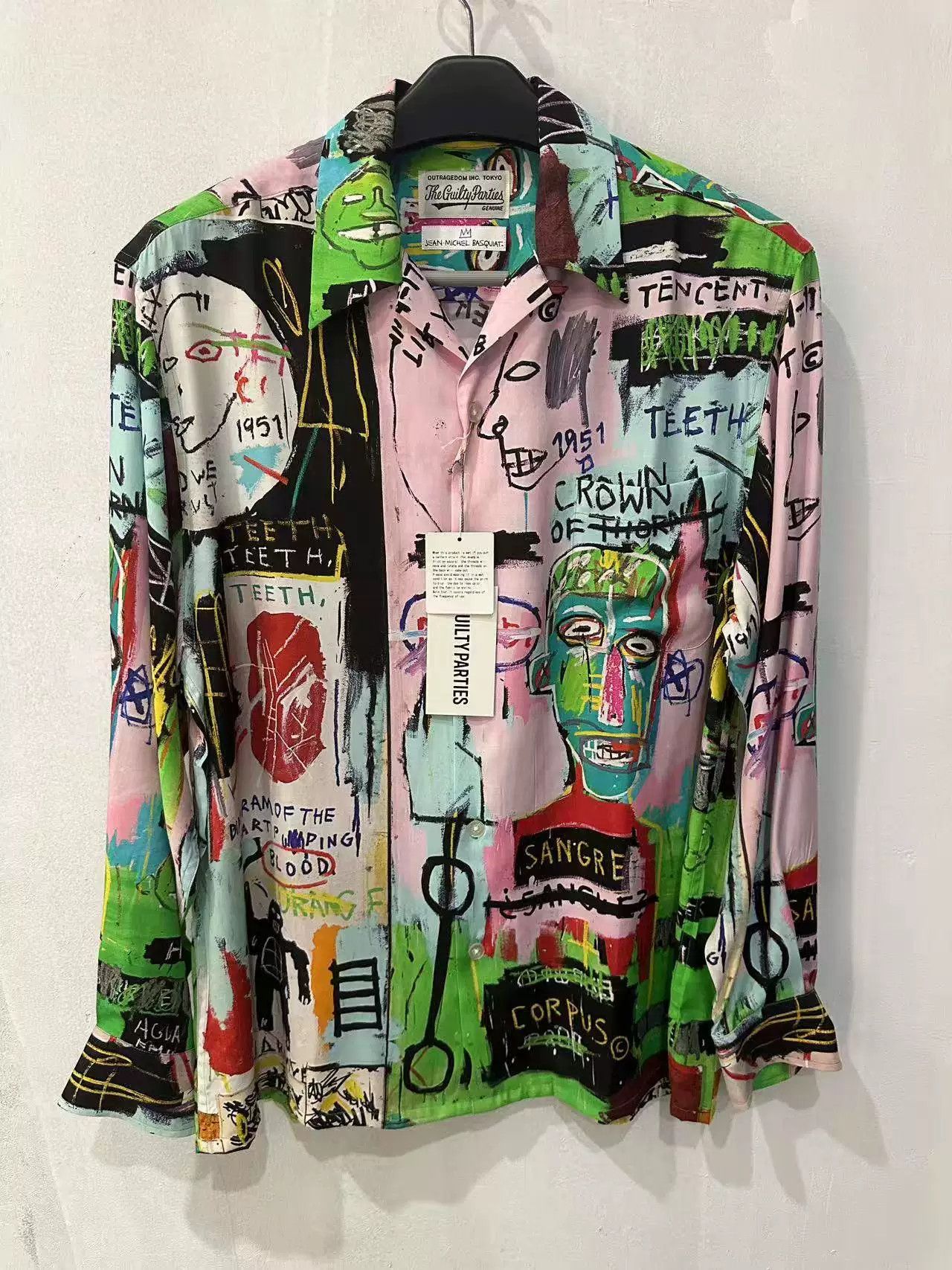 Wacko Maria WACKO MARIA Hawaiian Long Sleeve Shirt Size US M / EU 48-50 / 2 - 1 Thumbnail
