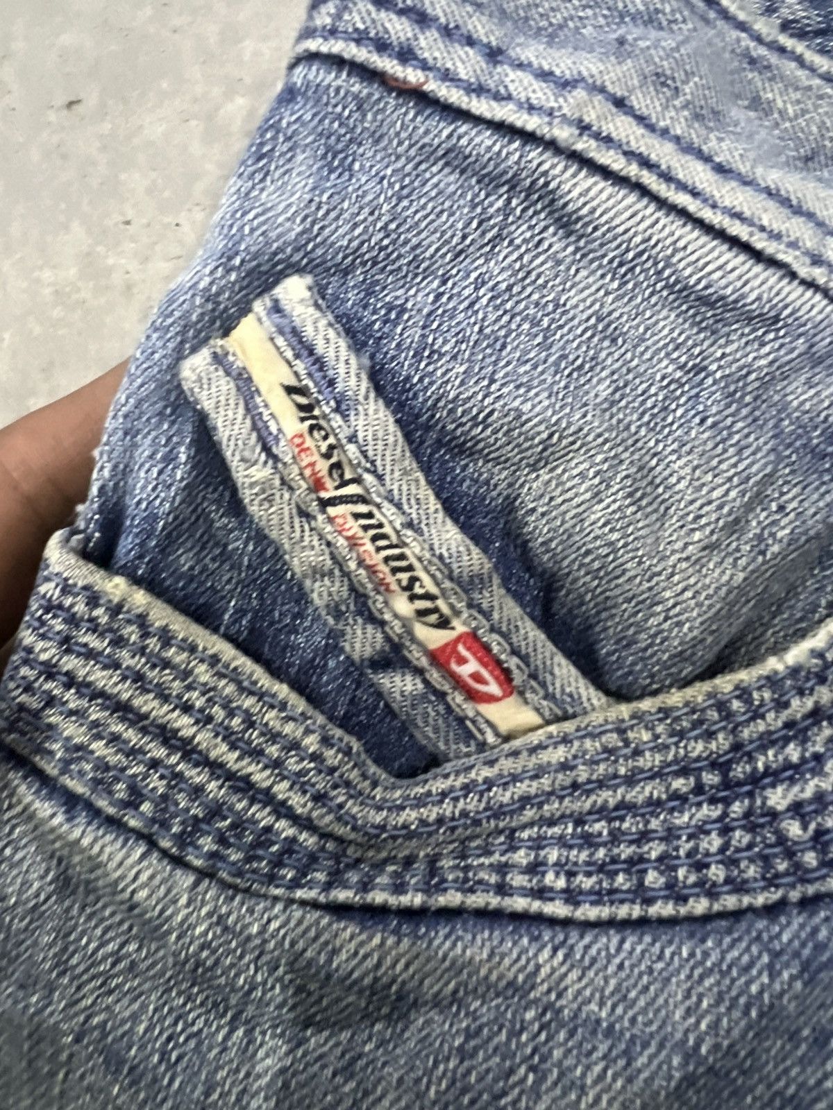 Designer × Diesel × Japanese Brand DIESEL DISTRESSED DENIM PANT Size US 28 / EU 44 - 7 Thumbnail