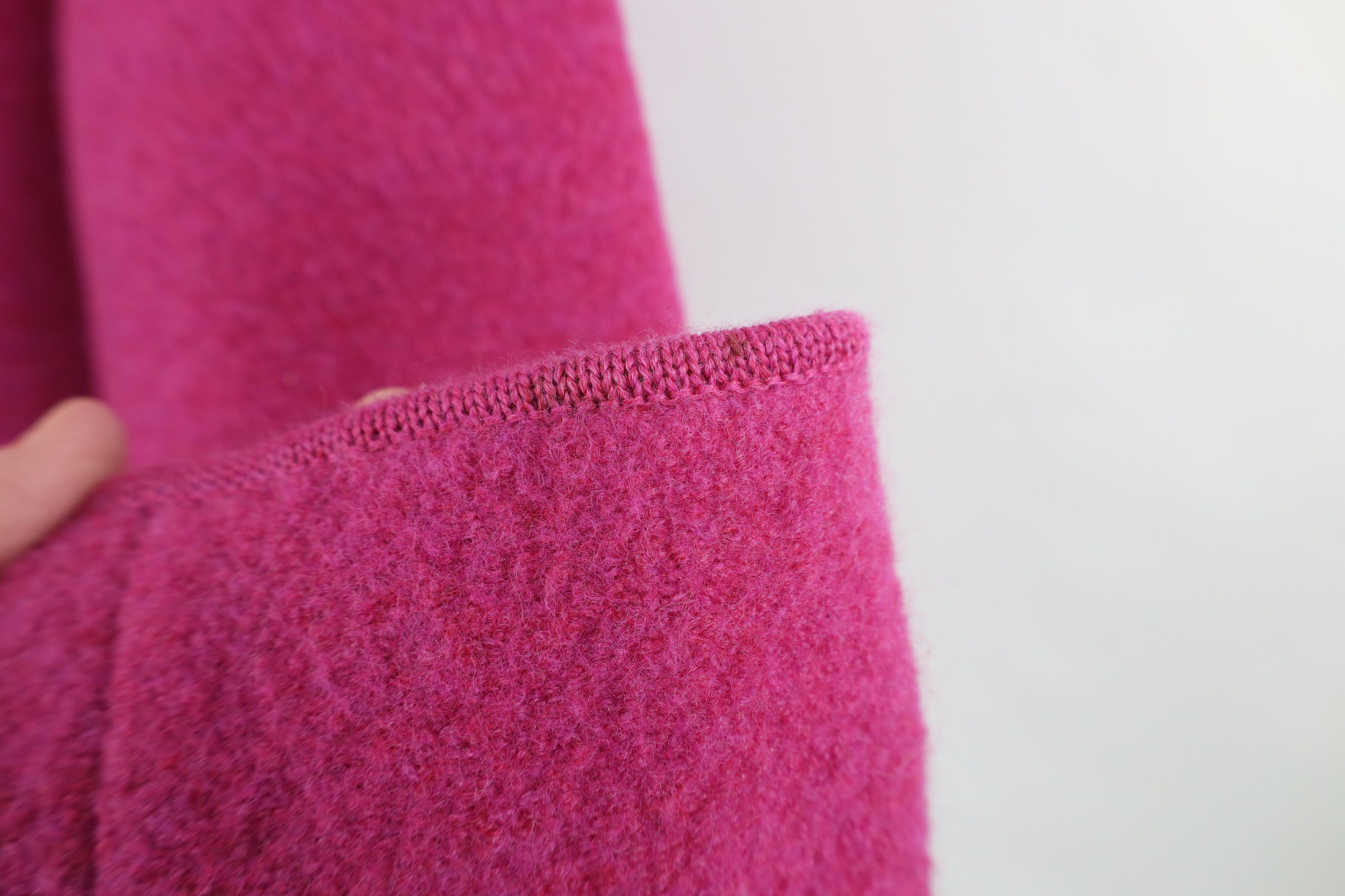 Lands' End Vintage Lands End Wool Button Blazer Sweater Jacket Jac Pink Size XL / US 12-14 / IT 48-50 - 6 Thumbnail