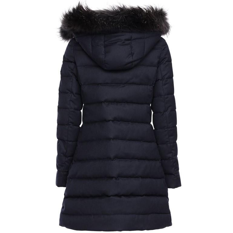 TATRAS o1s22i1n0924 Laviana Wool Midi Down Jacket in Blue Size XL / US 12-14 / IT 48-50 - 2 Thumbnail