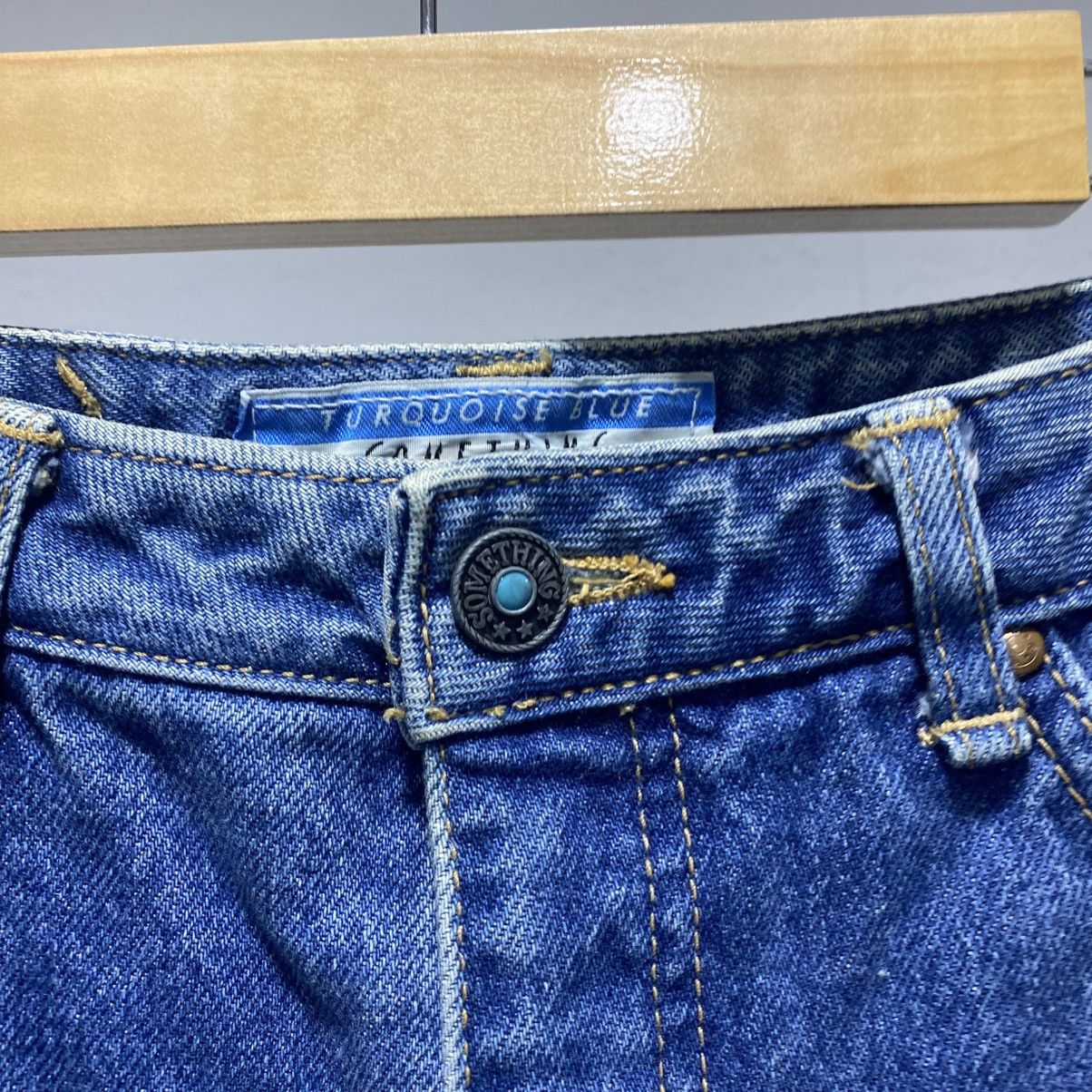 Edwin × Japanese Brand × Vintage RARE☠️ Something by Edwin Skinny Jeans Punk Size 27" / US 4 / IT 40 - 4 Thumbnail