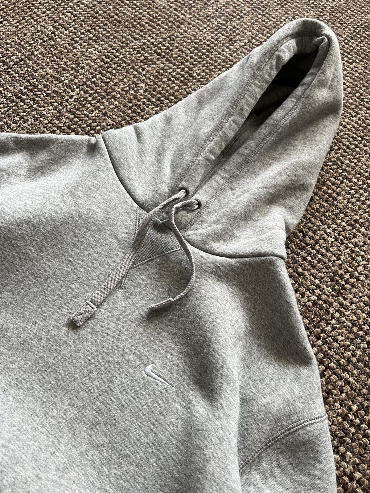 Nike Grey Vintage Nike Hoodie Size US XXL / EU 58 / 5 - 7 Thumbnail