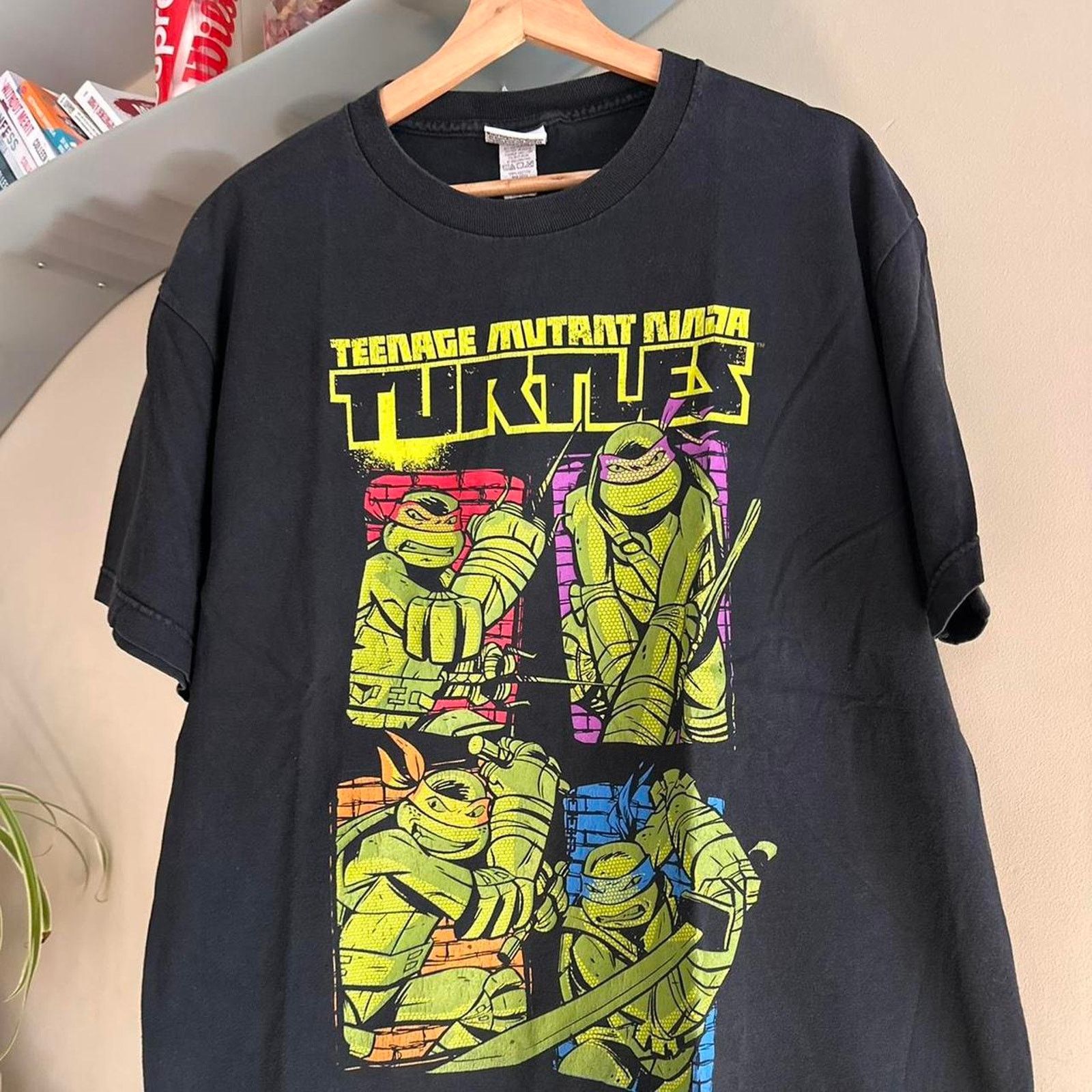 Nickelodeon × Vintage Vintage 2012 Teenage Mutant Ninja Turtles Shirt Size US L / EU 52-54 / 3 - 2 Thumbnail