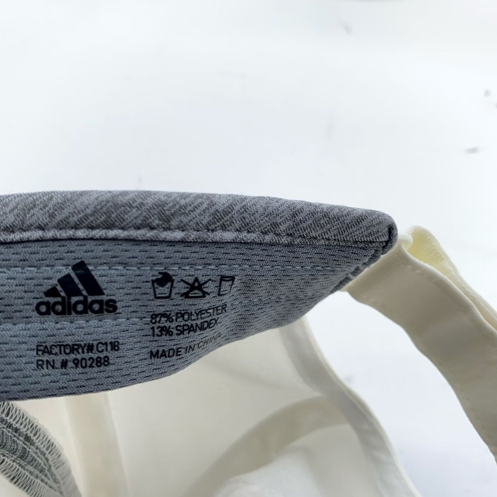 Adidas Adidas Hat Cap Strap Back Climalite Performance Athletic Running Golf Mens One Size White" Size ONE SIZE - 5 Thumbnail