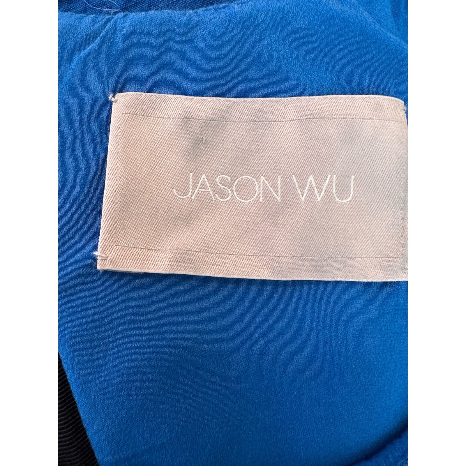 Jason Wu Jason Wu blue embellished neck sheath cocktail dress size 6 Size M / US 6-8 / IT 42-44 - 4 Thumbnail