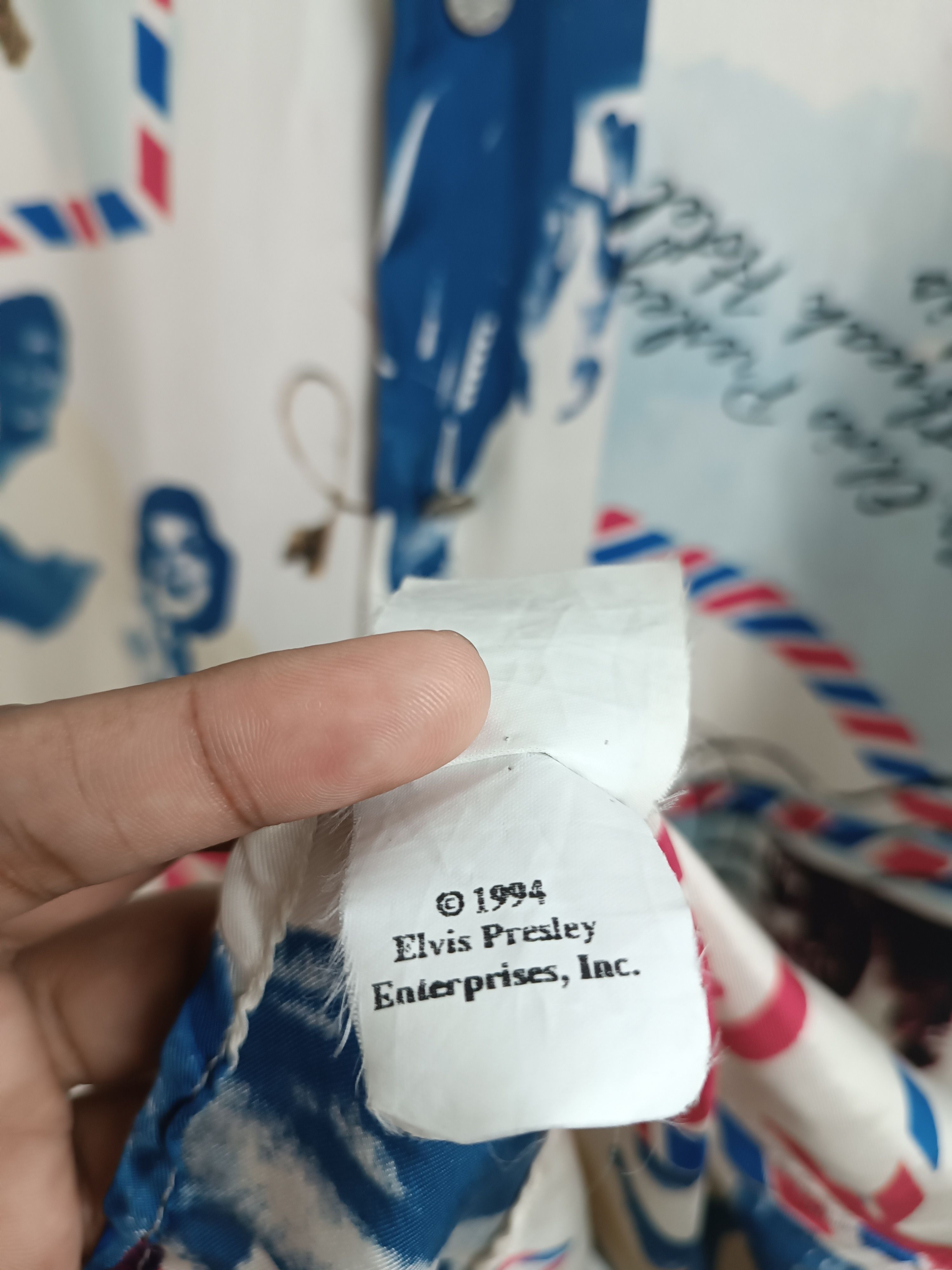 Iceberg RARE🔥VINTAGE 90'S ELVIS PRESLEY ICEBERG OVP SHIRTS Size US XL / EU 56 / 4 - 16 Thumbnail