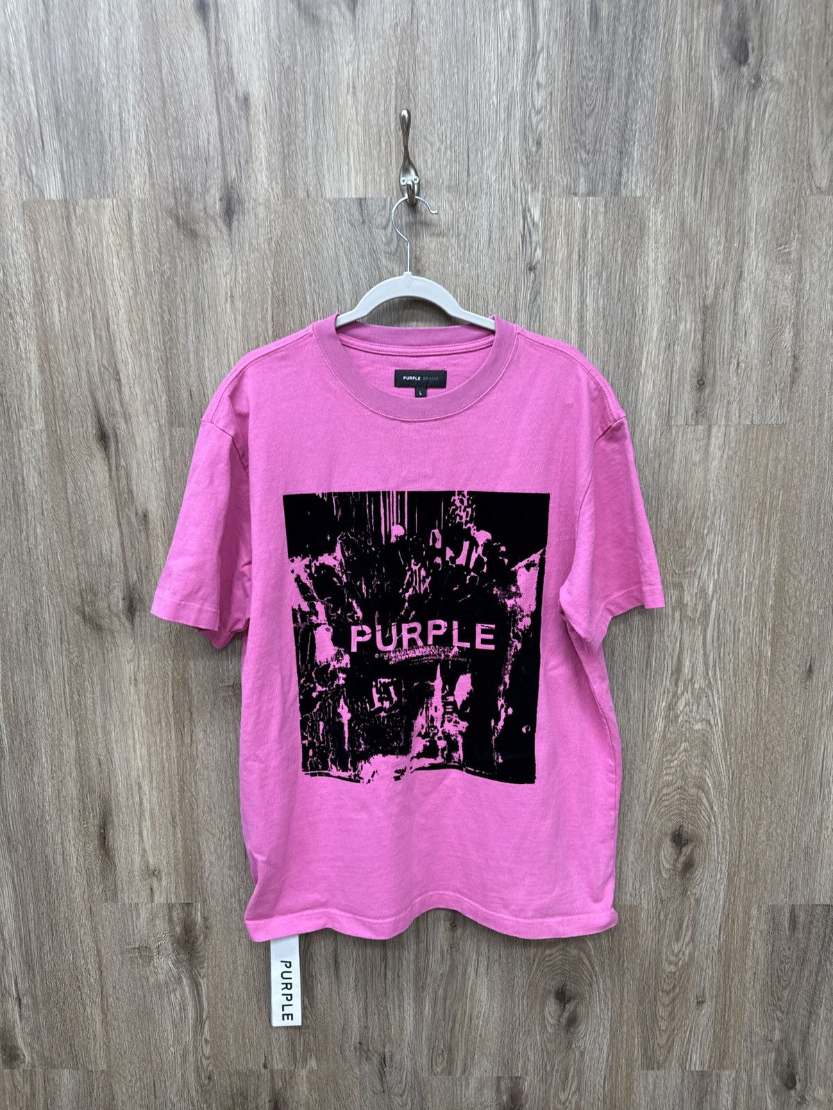 Purple Purple Pink Short Sleeve Size US L / EU 52-54 / 3 - 1 Thumbnail