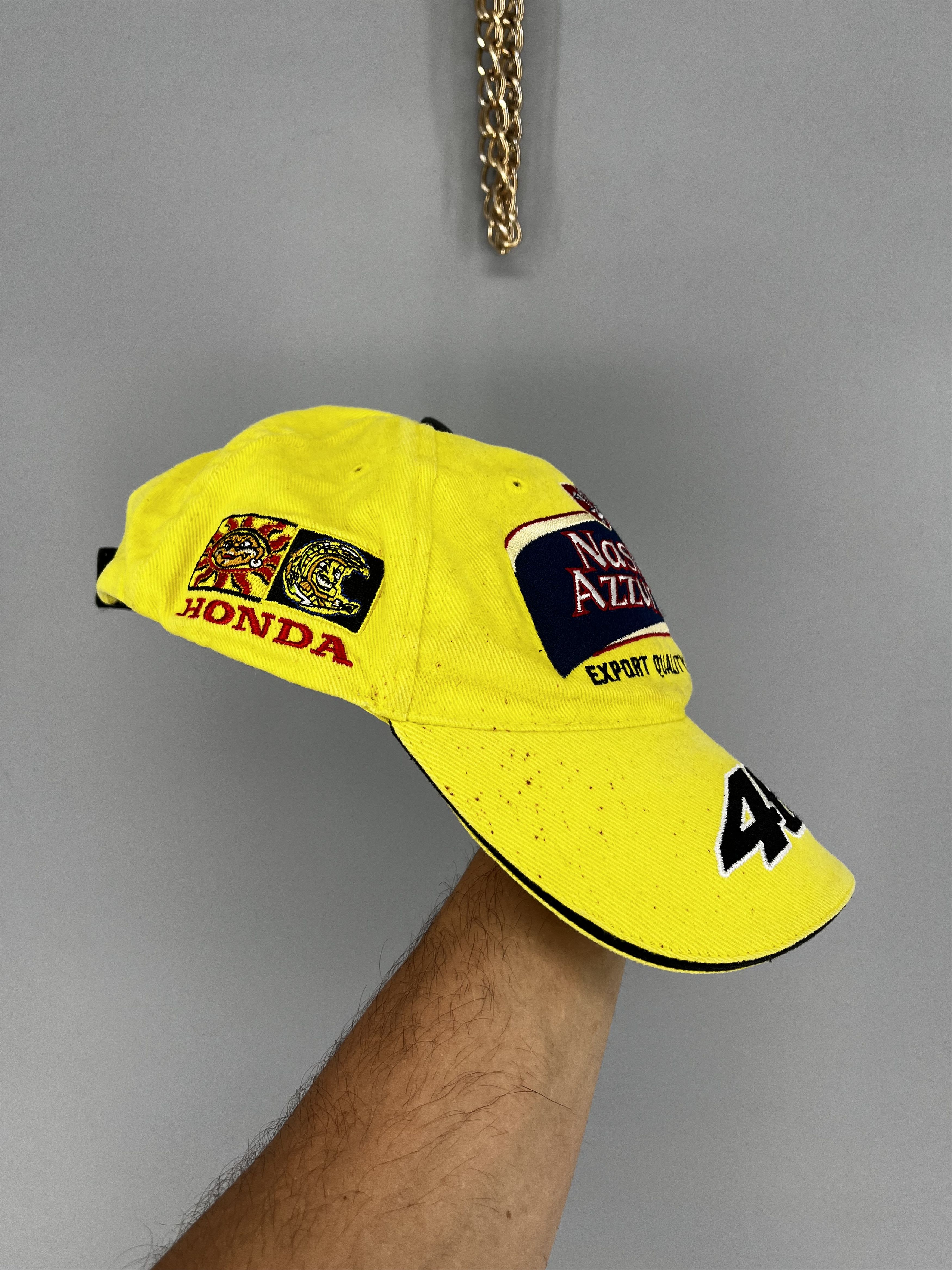 Formula 1 Vintage Valentino Rossi 46 Motorcycle Racing Cap Honda Size ONE SIZE - 2 Thumbnail