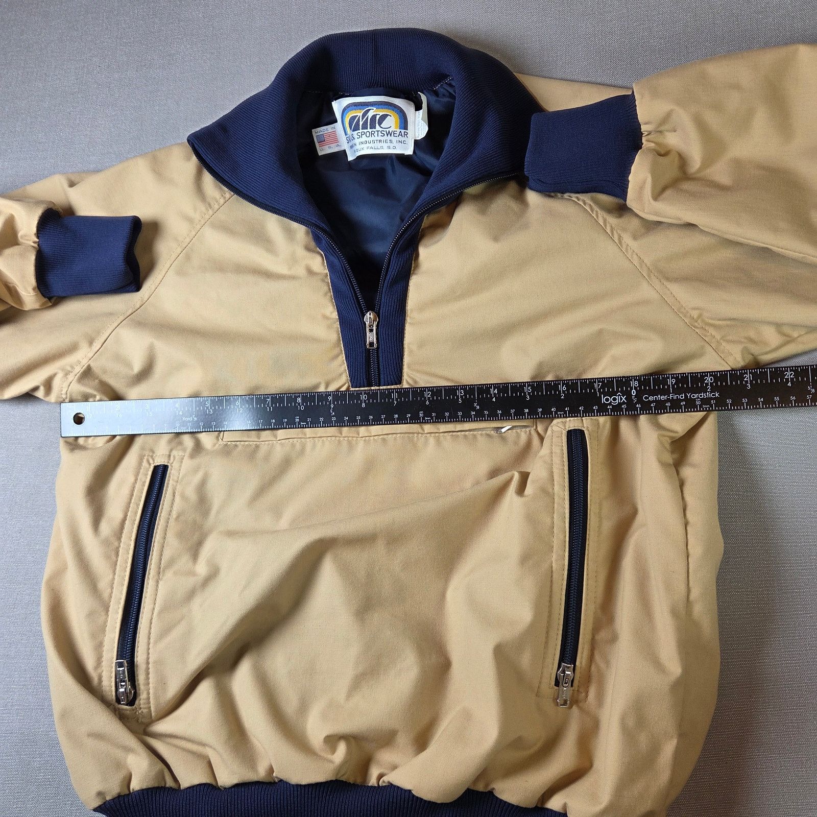 Vintage AMC Ski & Sportswear Vintage 1/4 Zip Jacket Made in USA M Size US M / EU 48-50 / 2 - 12 Thumbnail