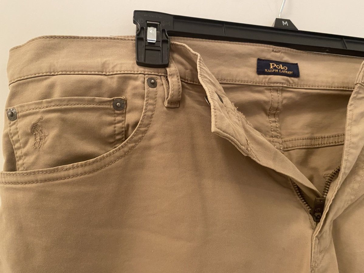 Polo Ralph Lauren Polo ralph lauren sullivan slim stretch jeans 34x27 Khaki Size US 34 / EU 50 - 3 Thumbnail