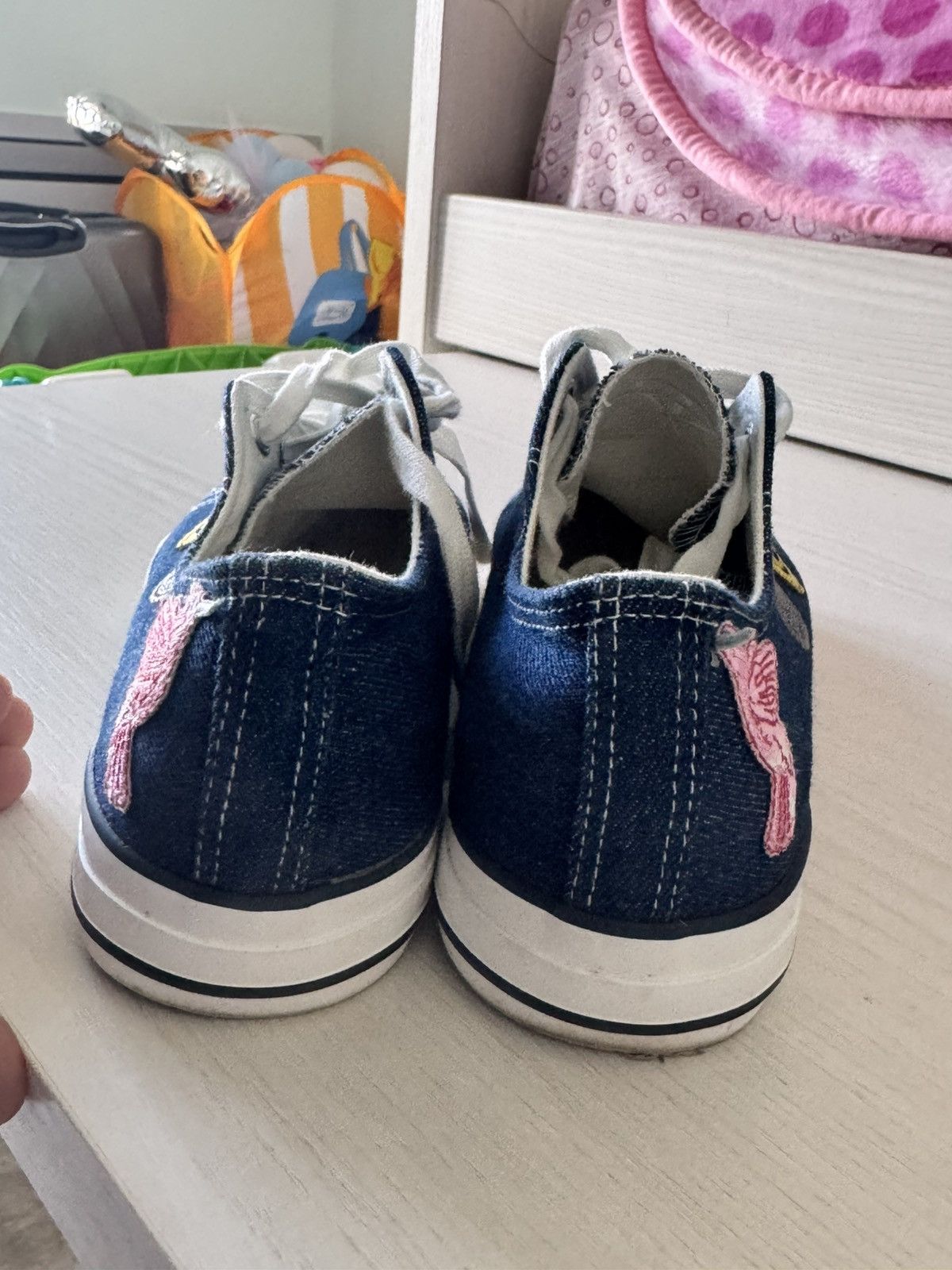 Other Tamaris women’s denim embroidered sneakers – size 38 Size US 8 / IT 38 - 10 Thumbnail