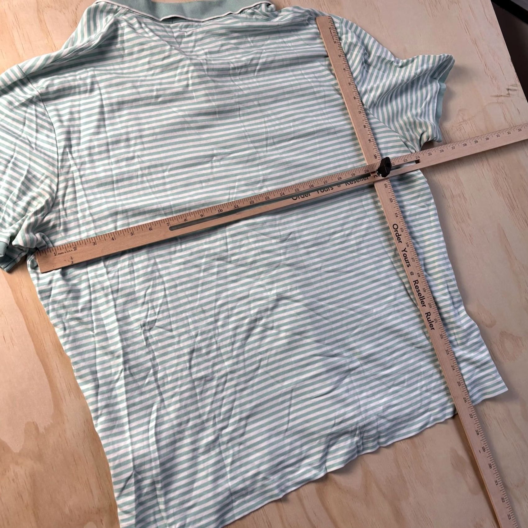 Polo Ralph Lauren Polo Ralph Lauren Polo Shirt Mens 2XL Green Stripe Classic Fit Cotton Casual Size US XXL / EU 58 / 5 - 6 Thumbnail