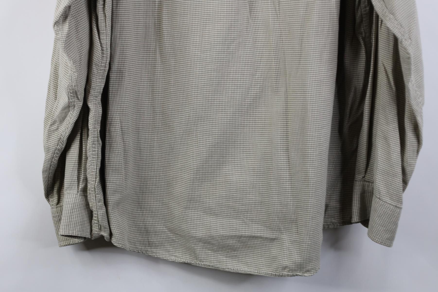L.L. Bean Vintage 90s LL Bean Houndstooth Collared Button Down Shirt Size US XL / EU 56 / 4 - 12 Thumbnail