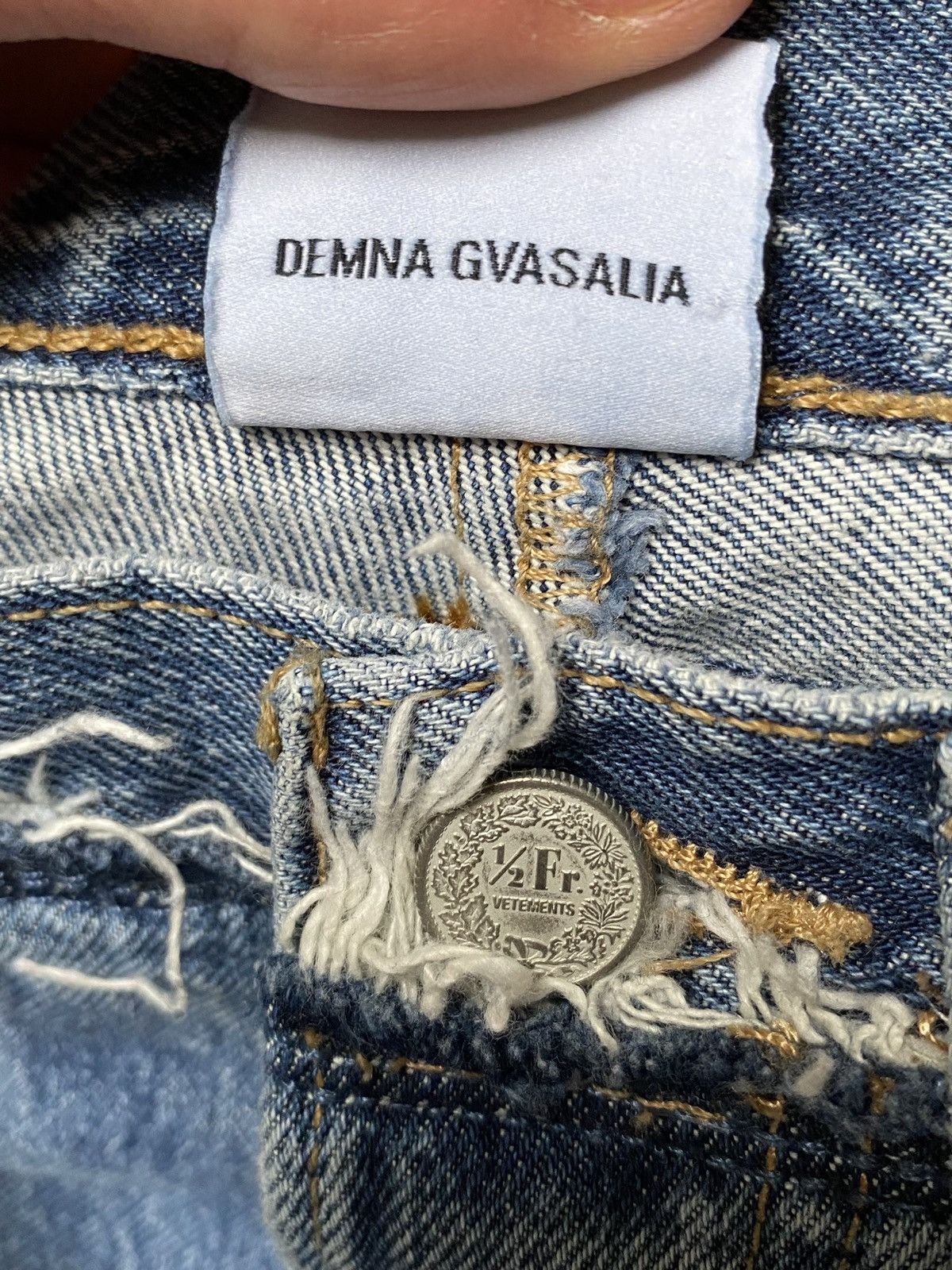 Vetements VETEMENTS X LEVI’S SS19 Size US 31 - 10 Thumbnail
