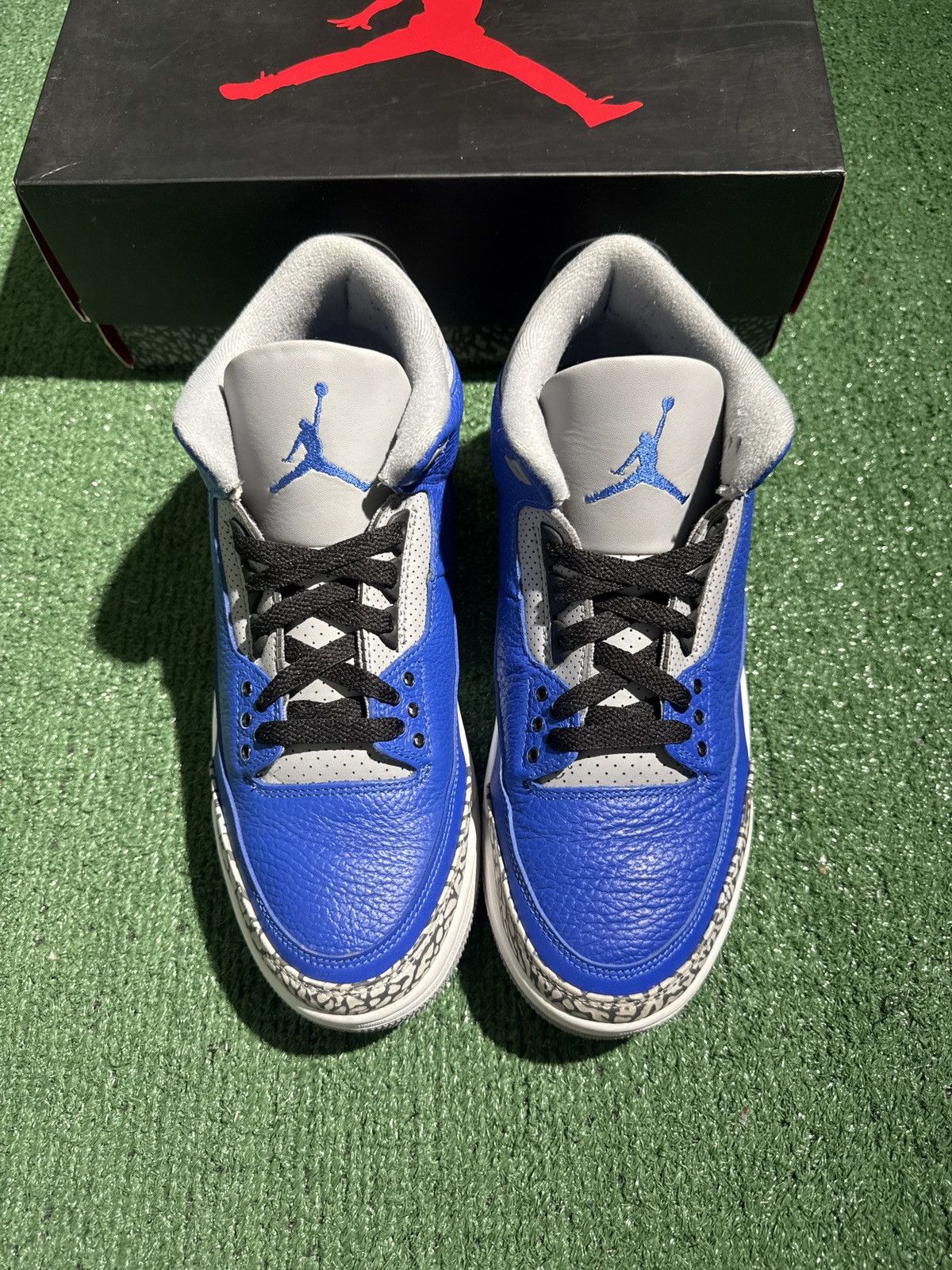 Jordan Brand Jordan 3 varsity royal cement Size US 10 / EU 43 - 4 Thumbnail