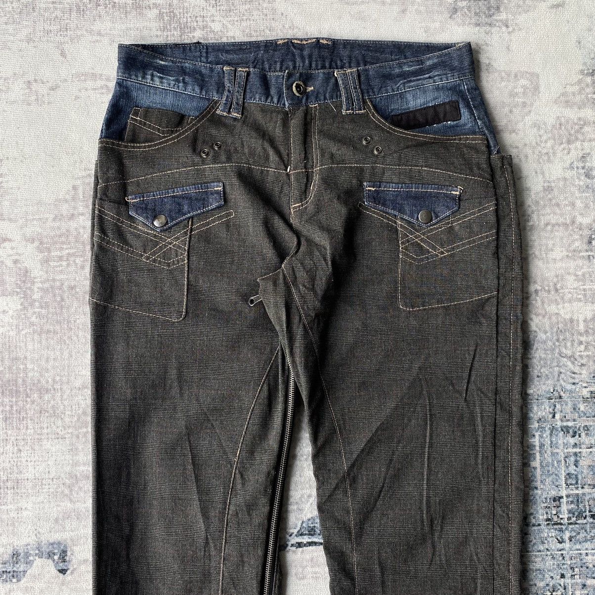 If Six Was Nine × Le Grande Bleu (L.G.B.) × PPFM PPFM Anarchy 3 Way Styles Punk Denim Size US 32 / EU 48 - 7 Thumbnail