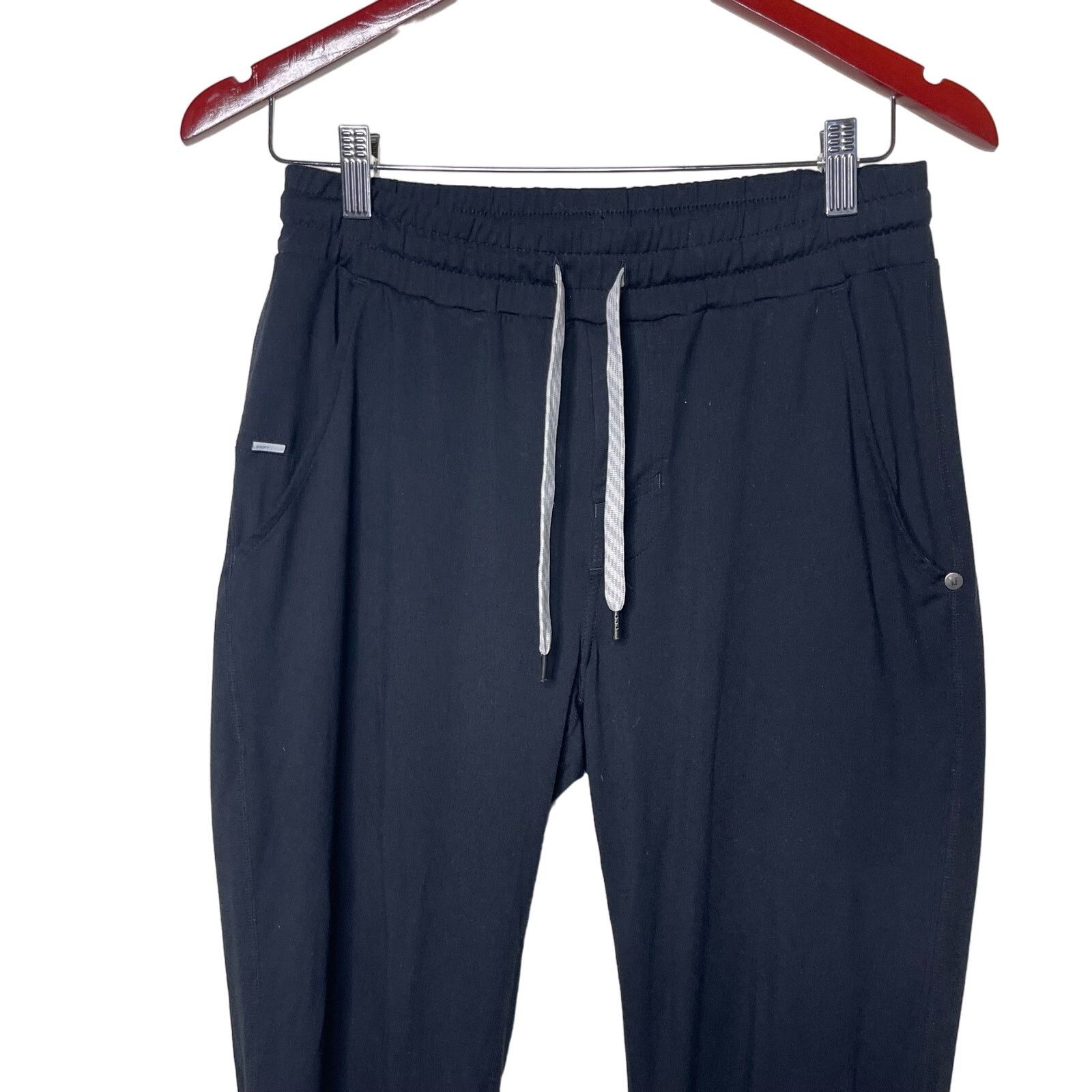 Vuori Vuori Tapered Leg Ponto Performance Pant Black Mens S Size US 30 / EU 46 - 4 Thumbnail