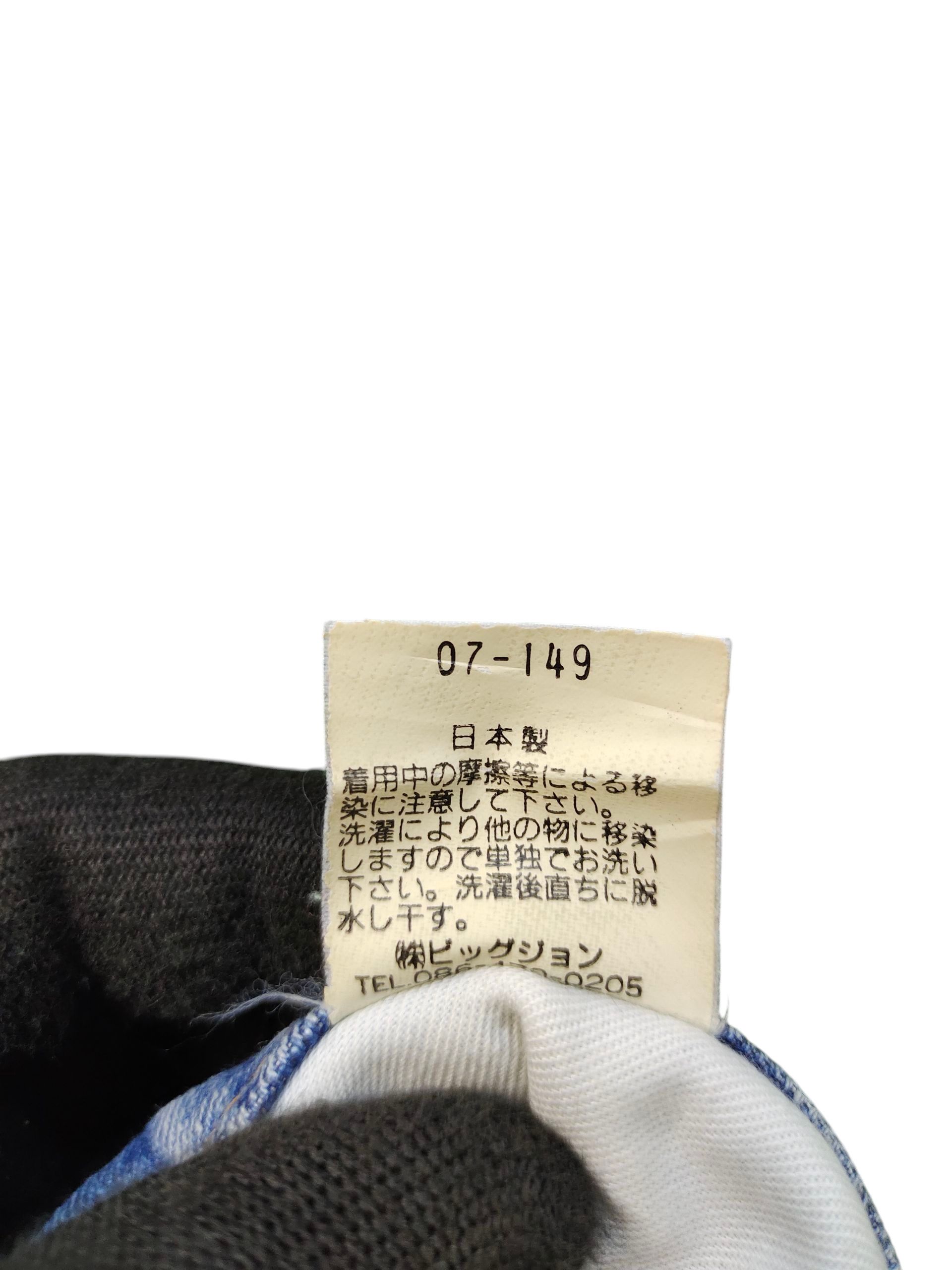 Comme des Garcons × Undercover Vintage Woodduck Japan Clawmark Distress Faded Denim Jeans Size US 32 / EU 48 - 14 Thumbnail