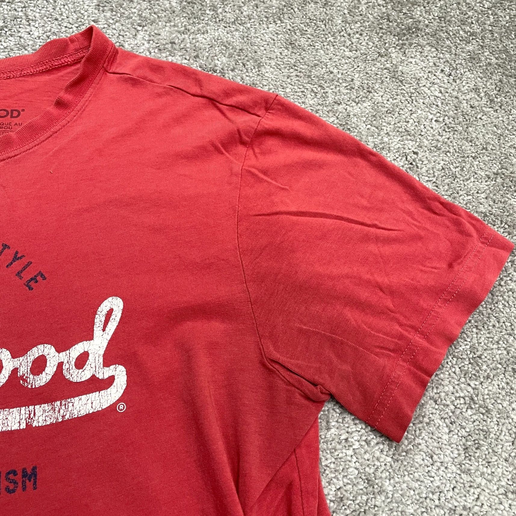 Life is Good Life Is Good Crusher Tee T-Shirt Mens Small Red Crew Neck Short Sleeve Casual Tee Size US S / EU 44-46 / 1 - 5 Thumbnail