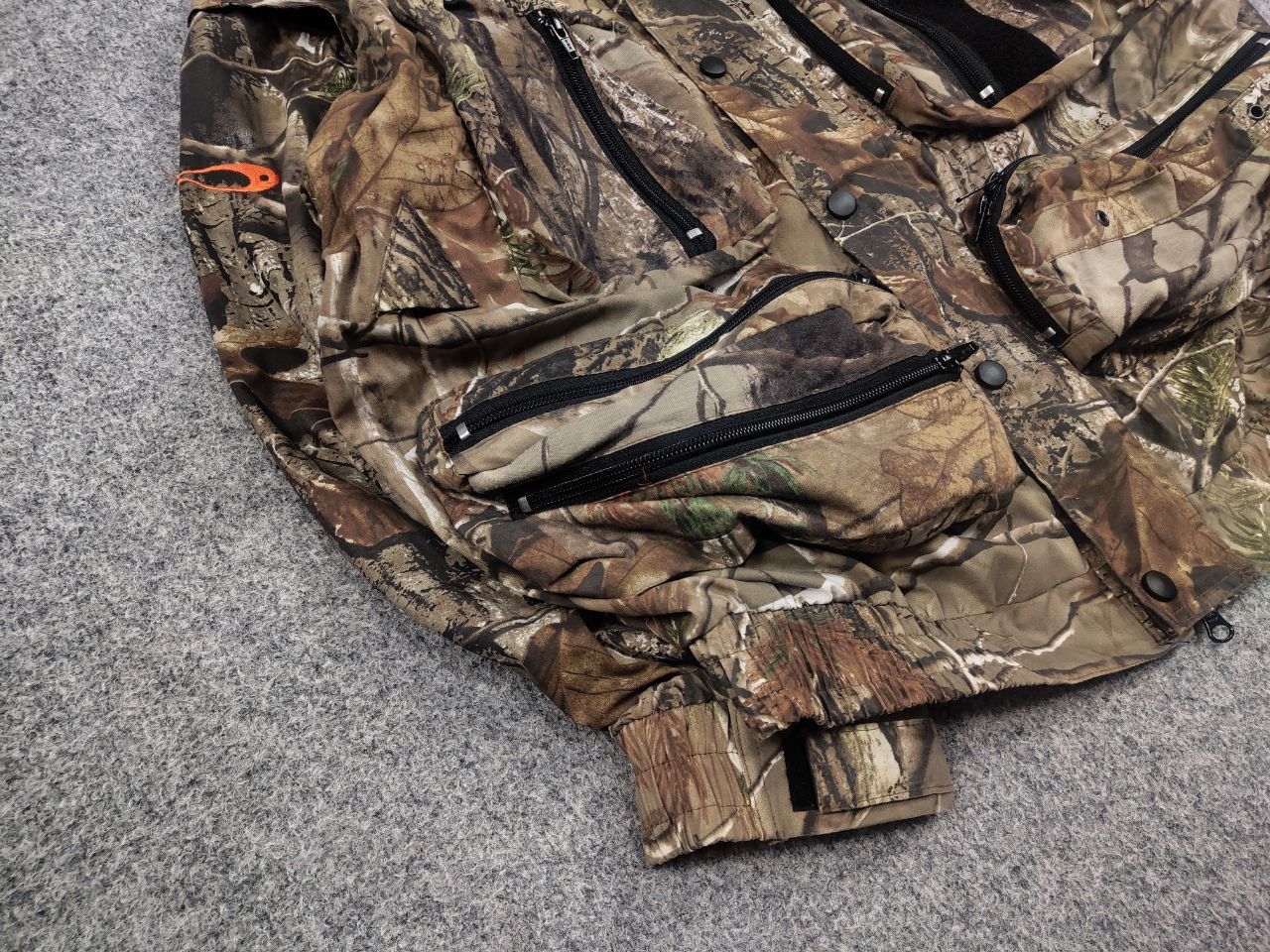 Realtree Vintage Realtree Cargo Pocket Zip Military Y2k Style Jacket Size US M / EU 48-50 / 2 - 6 Thumbnail