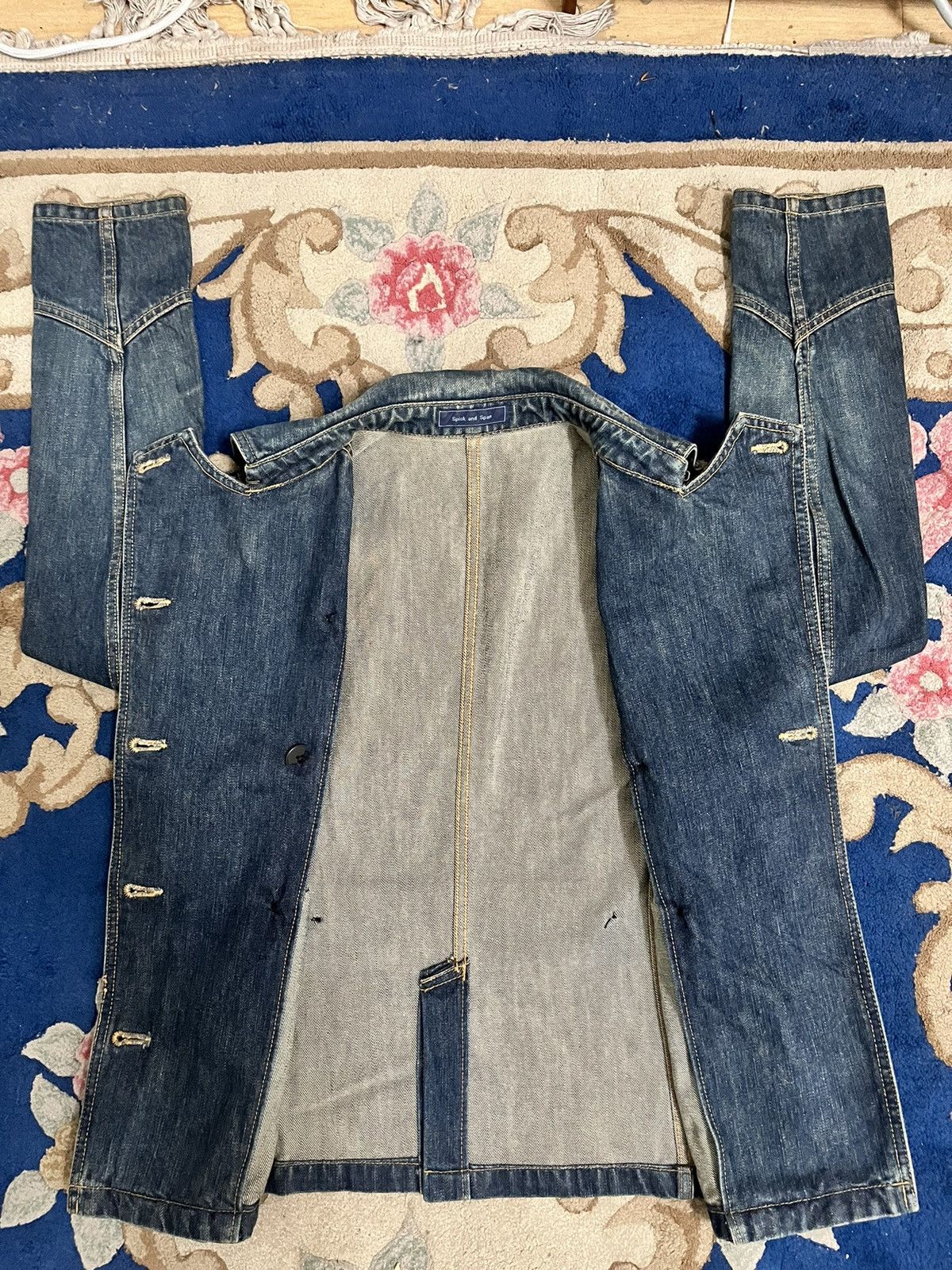 Japanese Brand Vintage Spick and Span Biker Denim Style Jacket Size US S / EU 44-46 / 1 - 6 Thumbnail