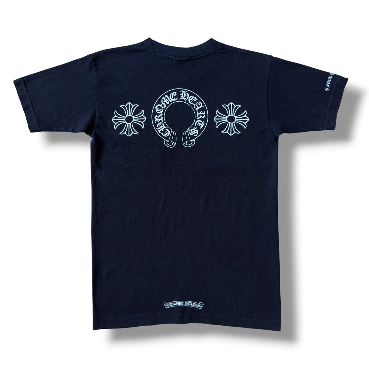 Chrome Hearts Chrome Hearts Horseshoe Cross Pocket Tshirt Size US S / EU 44-46 / 1 - 1 Thumbnail