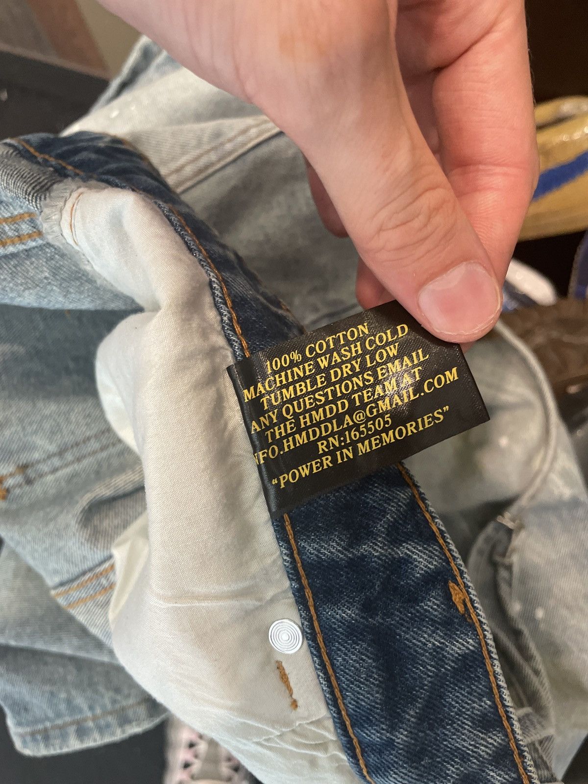 HMDD HMDD Ace Jorts Jean Shorts 2XL Size US 38 / EU 54 - 5 Thumbnail