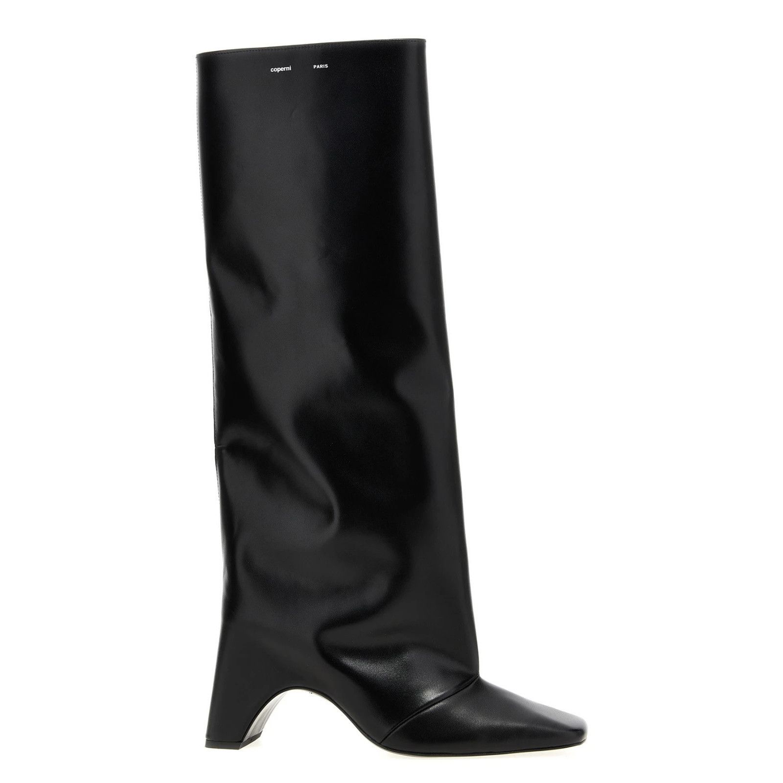Coperni COPERNI Bridge Black Leather 90mm Heel Boots New & Authentic Size US 7 / IT 37 - 1 Thumbnail