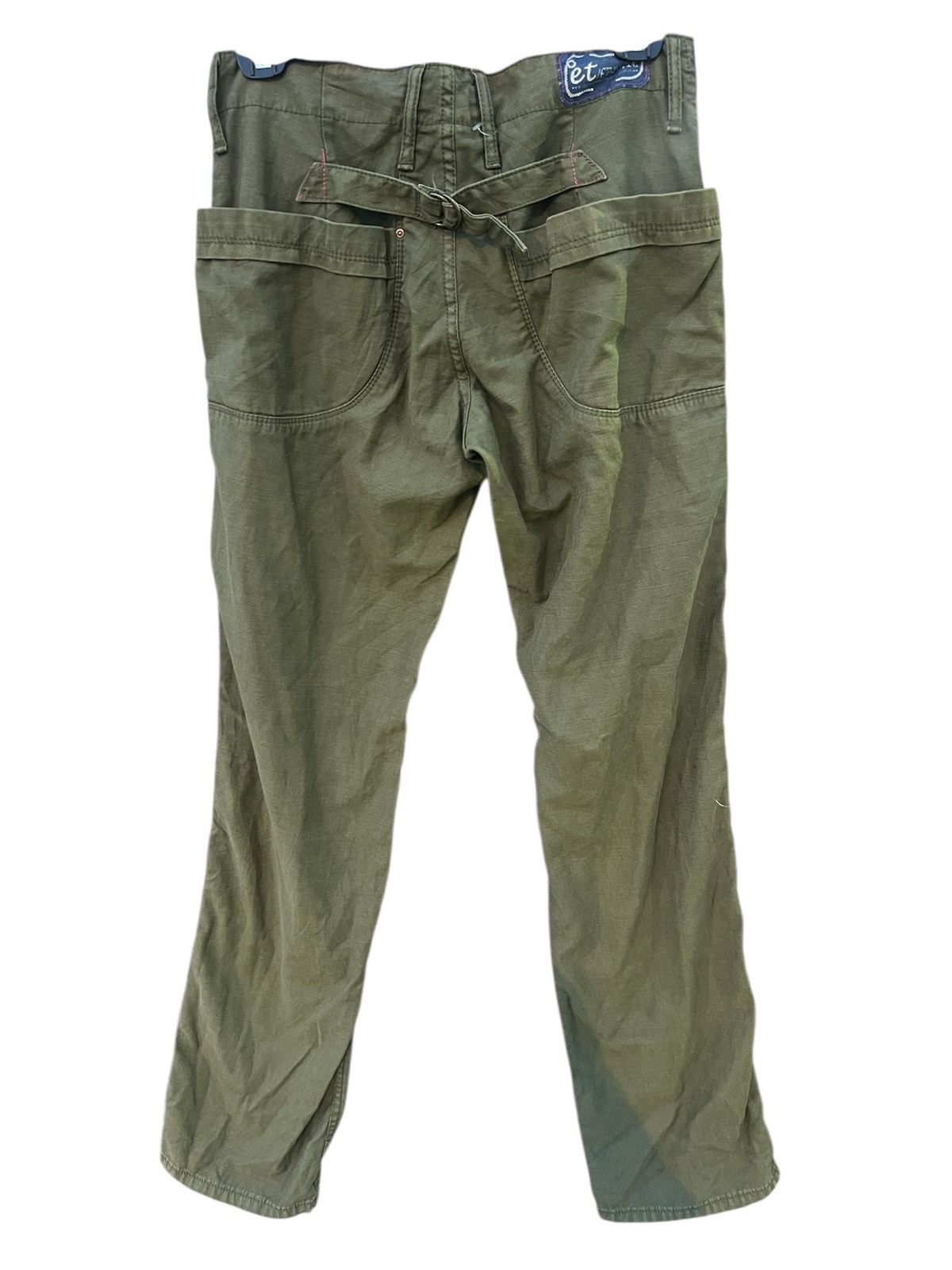Japanese Brand × Vintage ET Boite japan cotton pant classic bondage army green Size US 30 / EU 46 - 2 Thumbnail