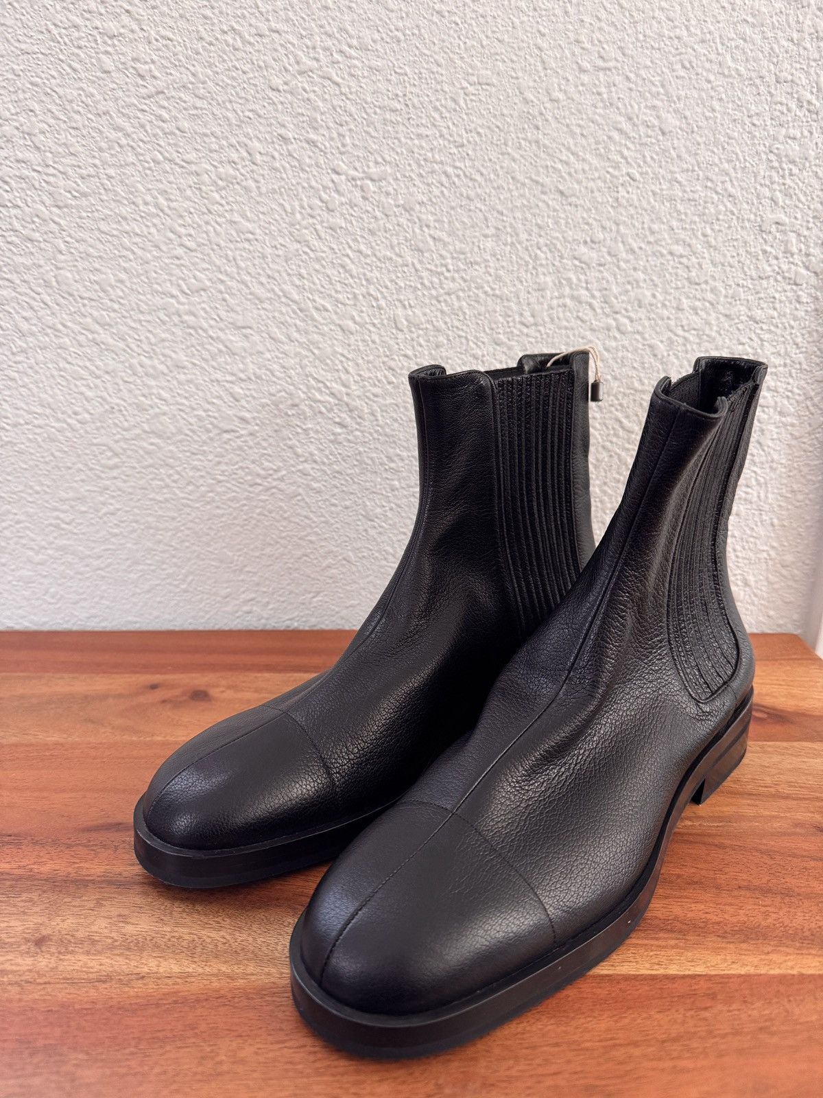 Jil Sander Black Center Split Boot Size US 11 / IT 41 - 3 Thumbnail